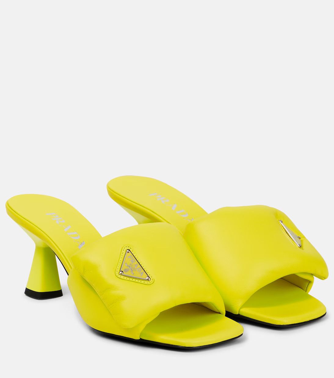 Prada o1la1rc1a0724 Heeled Pump in Yellow Size US 5.5 / IT 35.5 - 1 Thumbnail