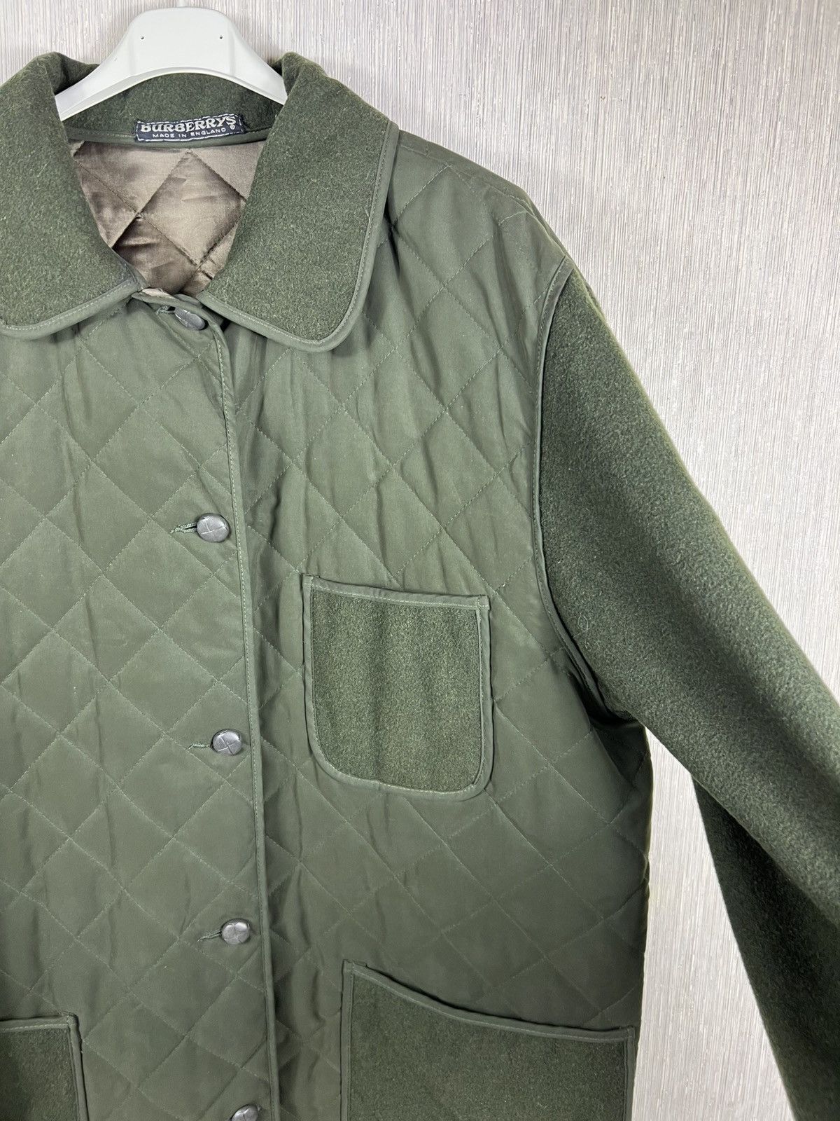 Burberry Vintage 90s Burberrys London quilted nylon coat parka jacket Size M / US 6-8 / IT 42-44 - 12 Thumbnail