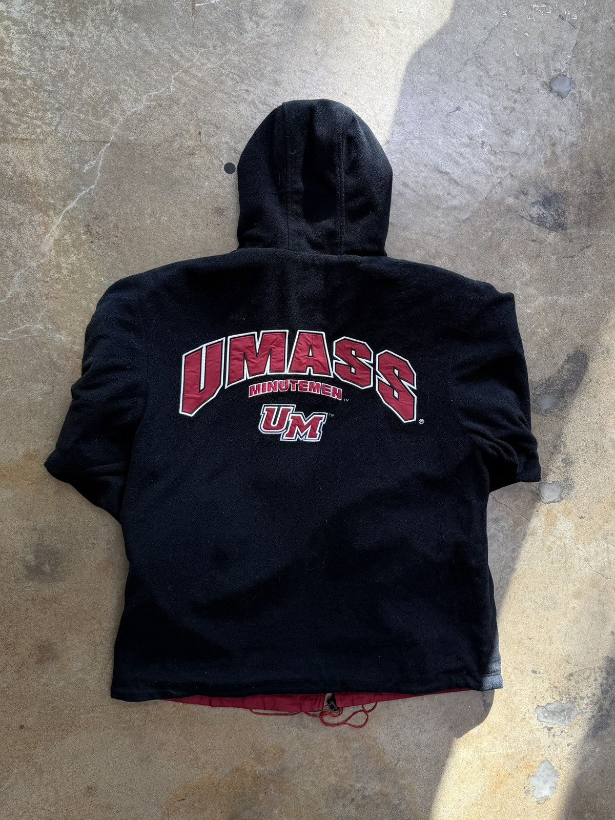 Vintage Vintage UMass Colosseum Reversible College Jacket XXL Size US XXL / EU 58 / 5 - 12 Thumbnail