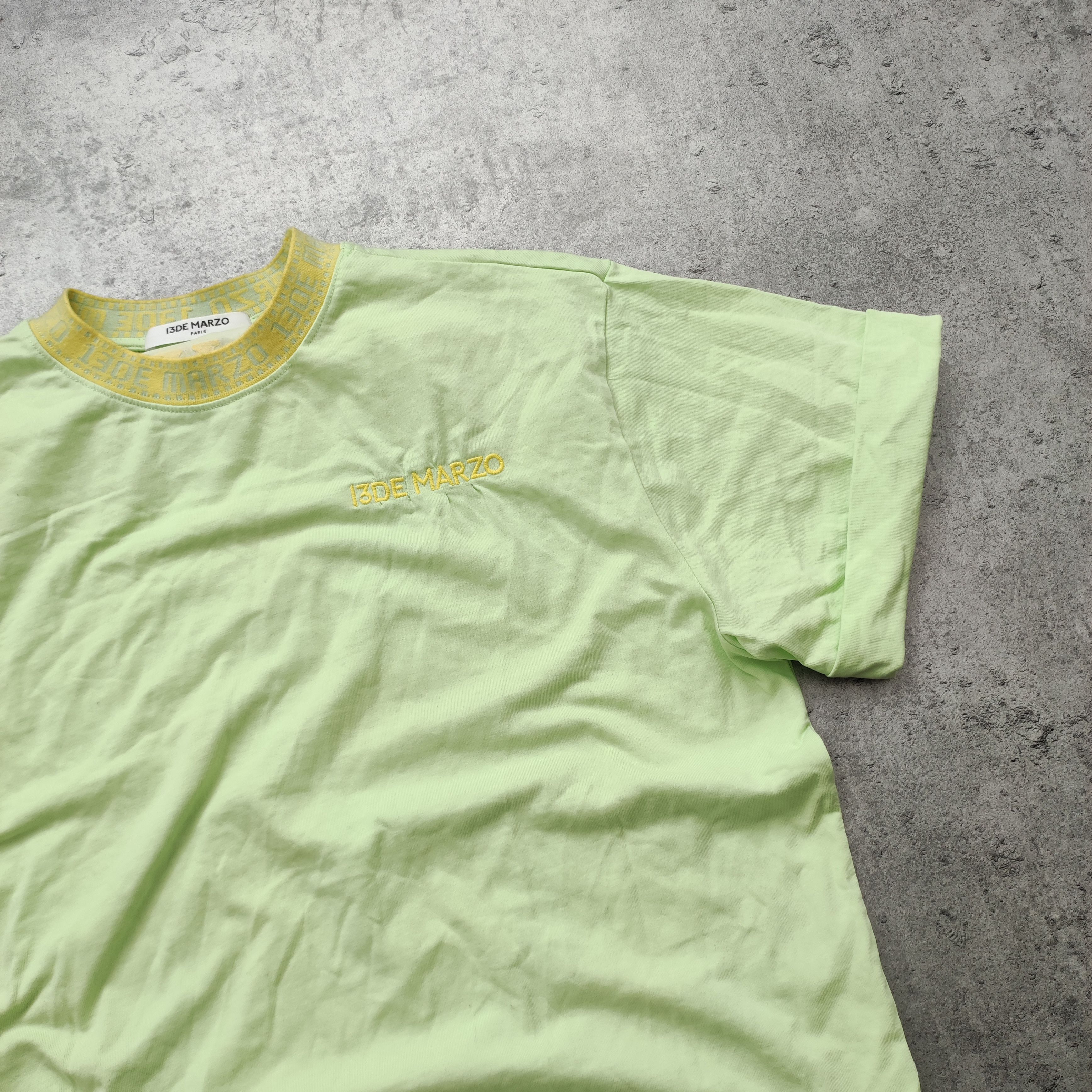 13de Marzo Light Lemon Back Logo Tshirt
