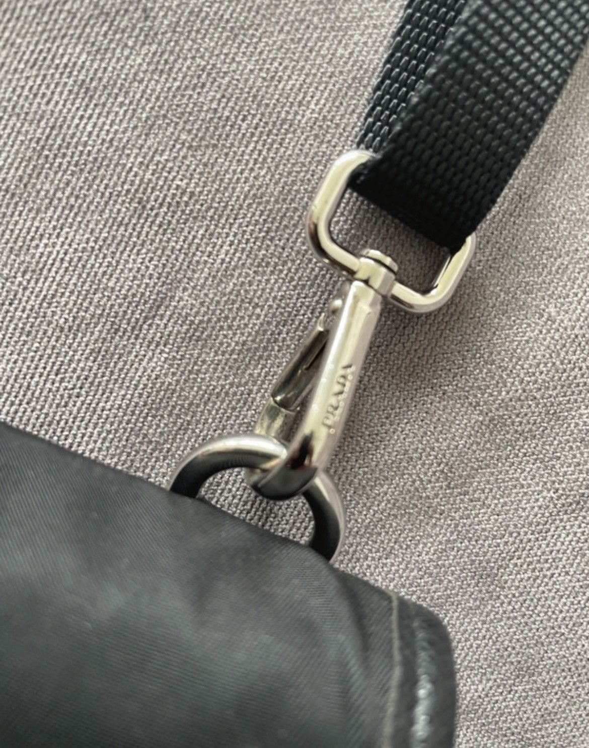 Prada Prada Re-Nylon and Saffiano leather case messenger Size ONE SIZE - 3 Thumbnail