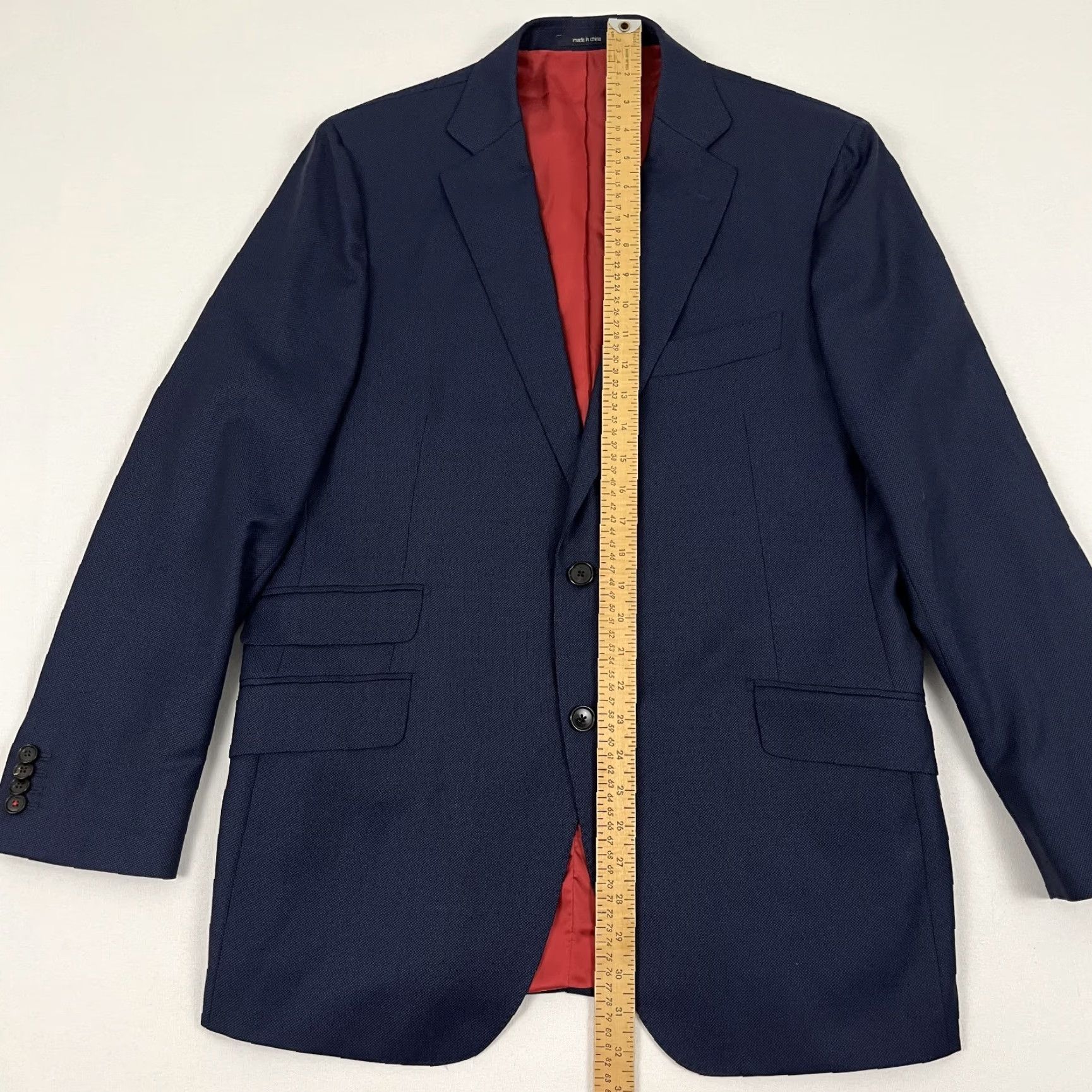 Suitsupply SuitSupply Blazer Jacket Mens US 42 Blue Pure Wool Vitale Barberis Canonico Coat Size 42R - 7 Thumbnail
