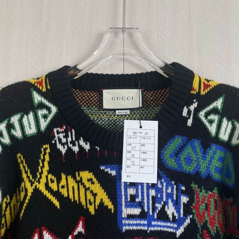 Gucci GucciLetter round-neck sweater 2503-Nextarrow Size US M / EU 48-50 / 2 - 2 Thumbnail