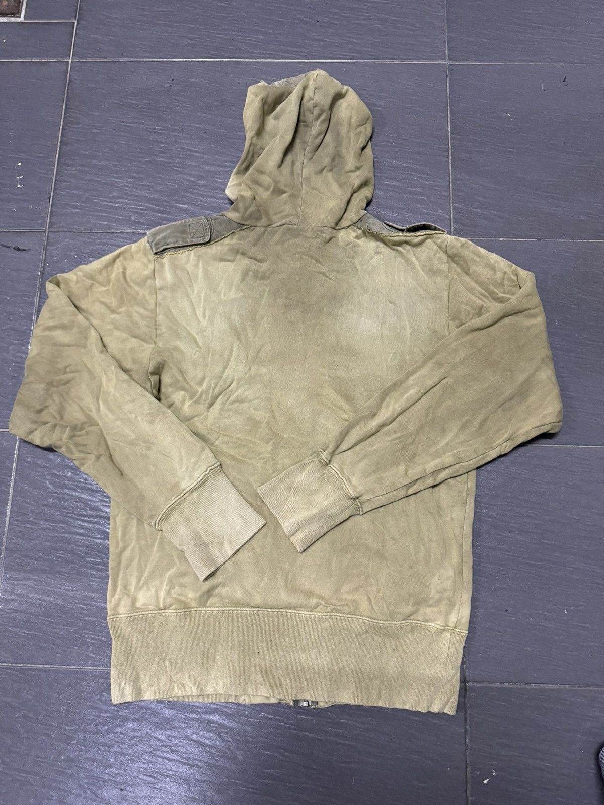 Other HOUSTON ARME DISTRESED STYLE MILITARY JACKET Size US M / EU 48-50 / 2 - 5 Thumbnail