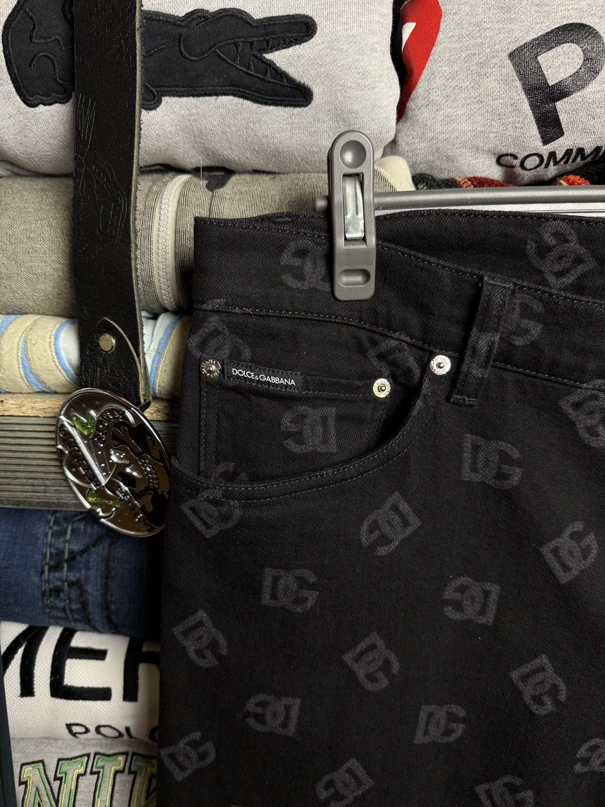 Dolce & Gabbana Dolce&Gabbana Monogram D&G Arhive Jeans Size US 42 / EU 58 - 5 Thumbnail