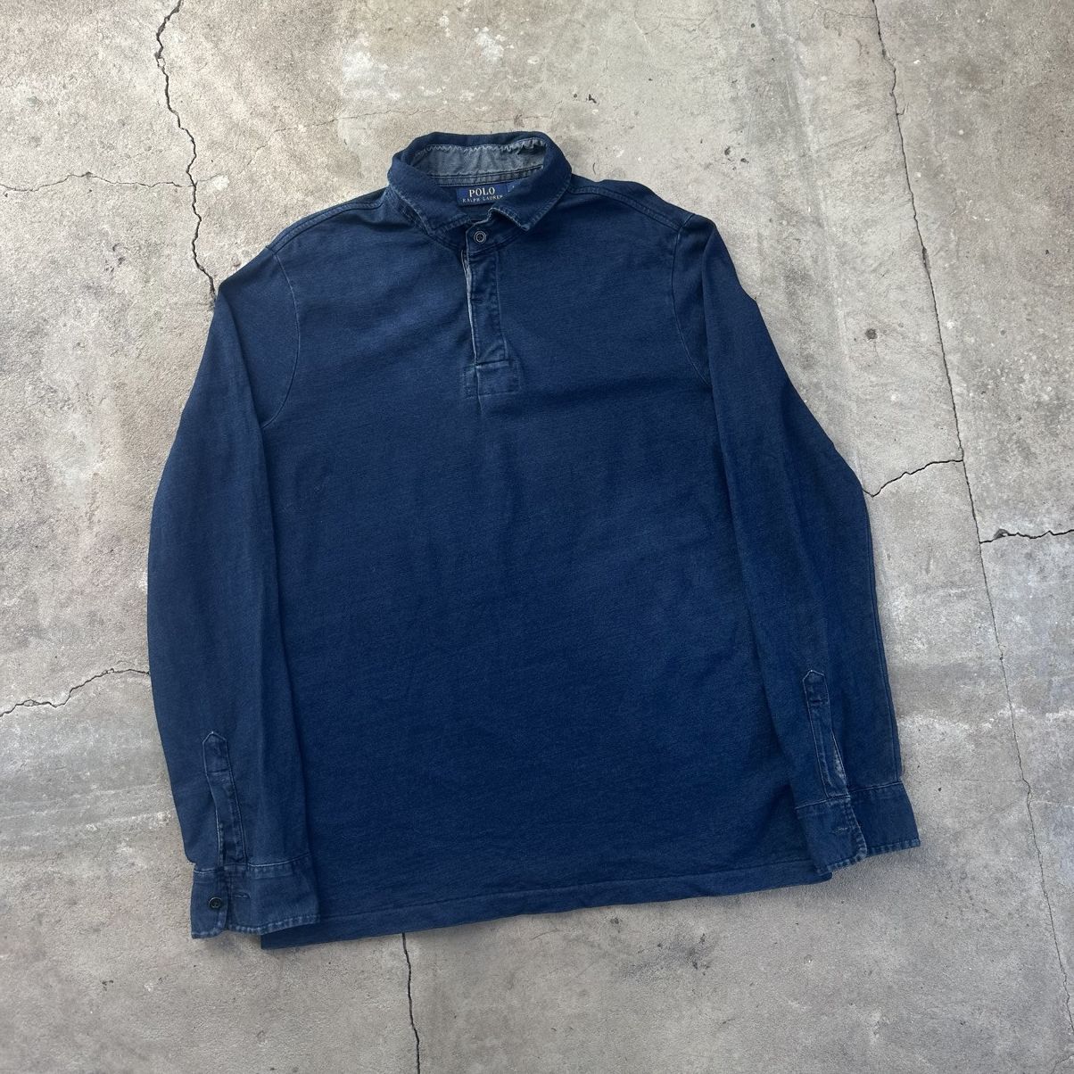 Polo Ralph Lauren Polo Ralph Lauren Style Navy Surplus denim long sleeve Size US L / EU 52-54 / 3 - 2 Thumbnail