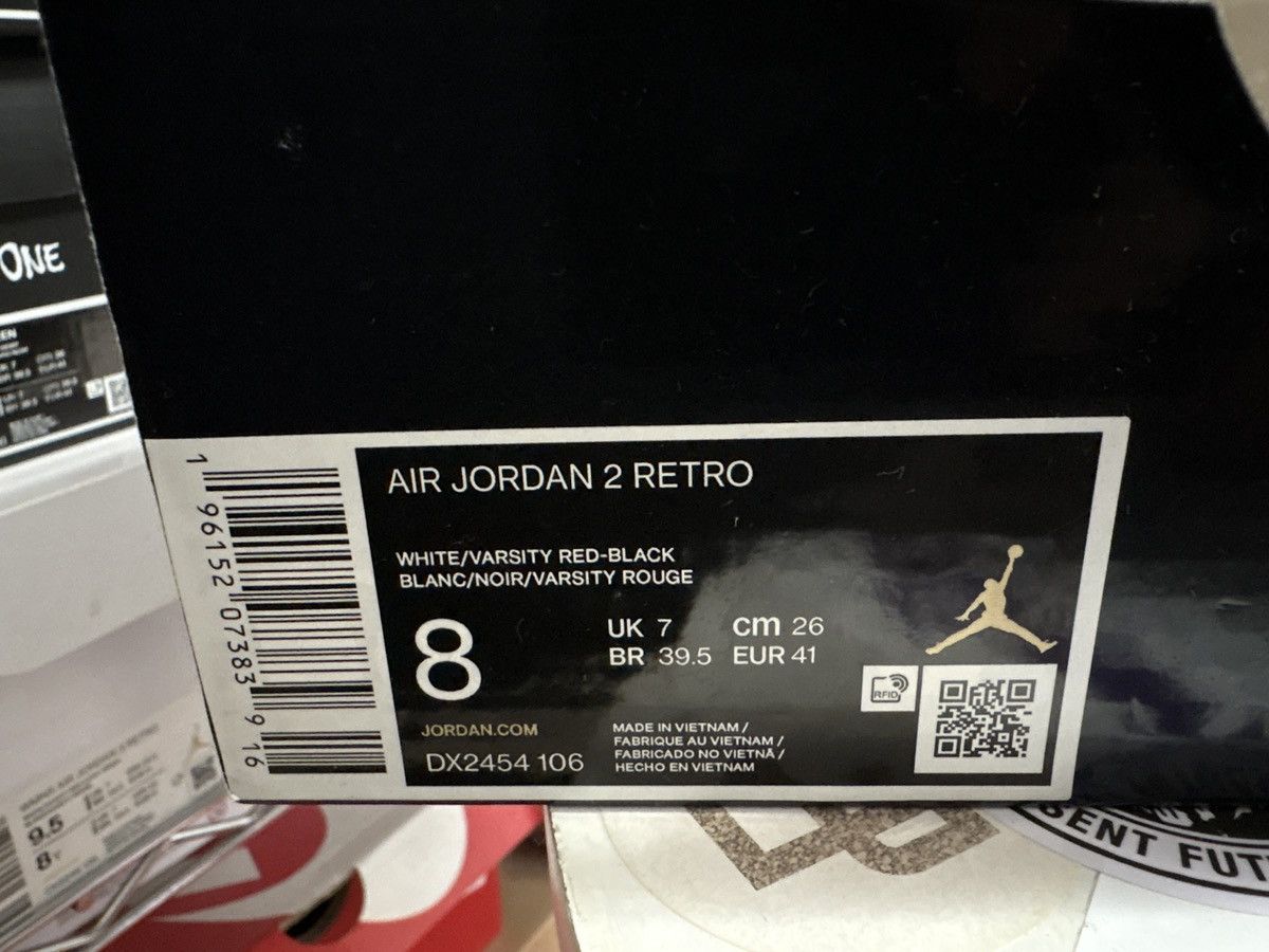 Jordan Brand Air Jordan 2 Chicago Size US 8 / EU 41 - 10 Thumbnail