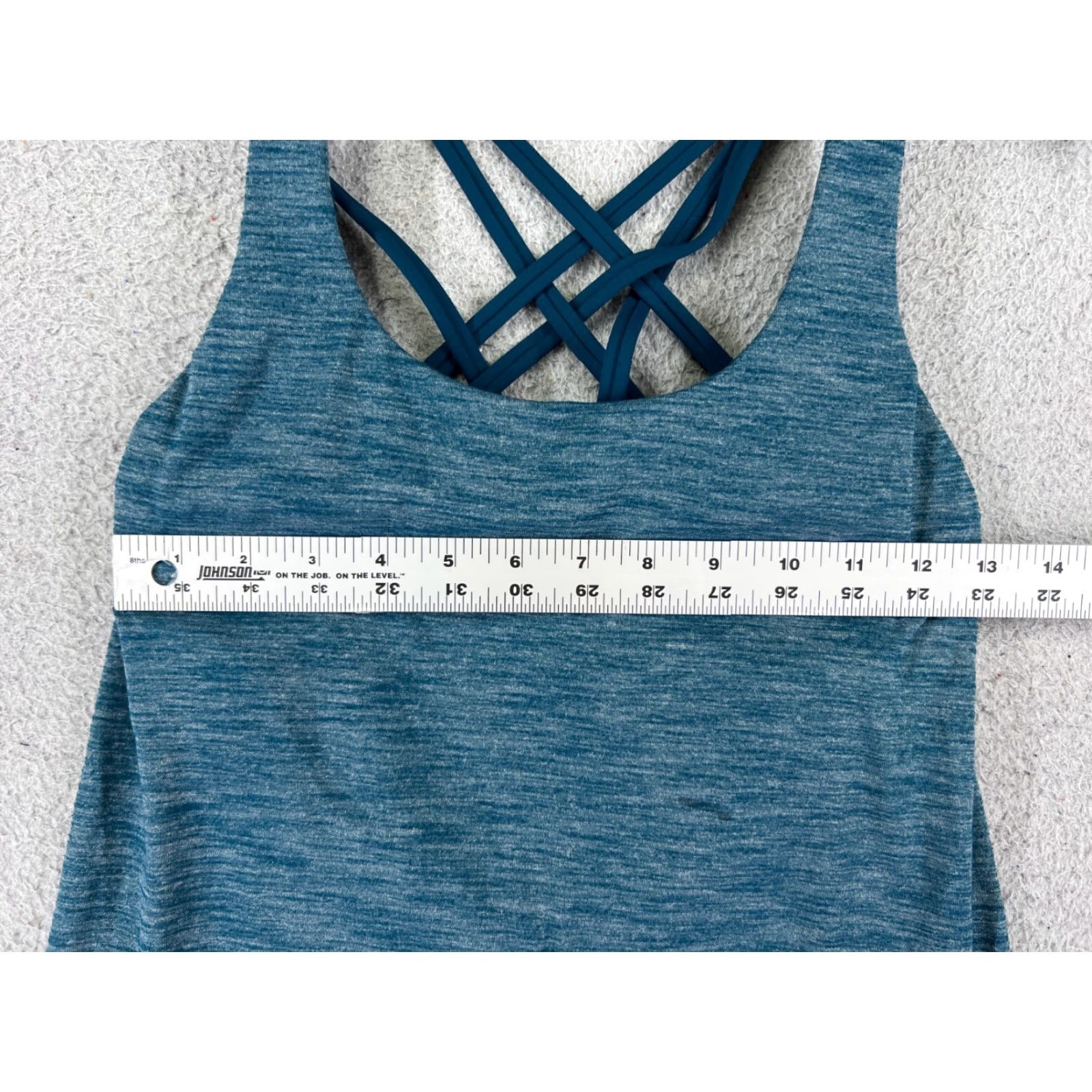 Lululemon Lululemon Shirt Women 4 Blue Free To Be Serene Tank Luxtreme Luon Yoga Sleeveless Casual Tank Size S / US 4 / IT 40 - 6 Thumbnail