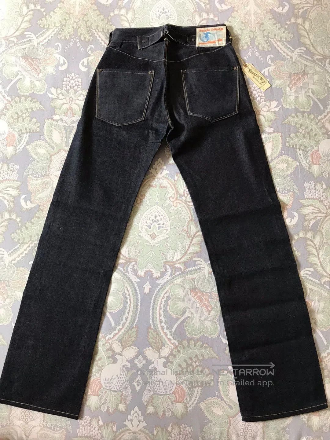 Rising Sun & Co. Rising Sun Yukon Parisian Button Jeans. Size US 30 / EU 46 - 3 Thumbnail