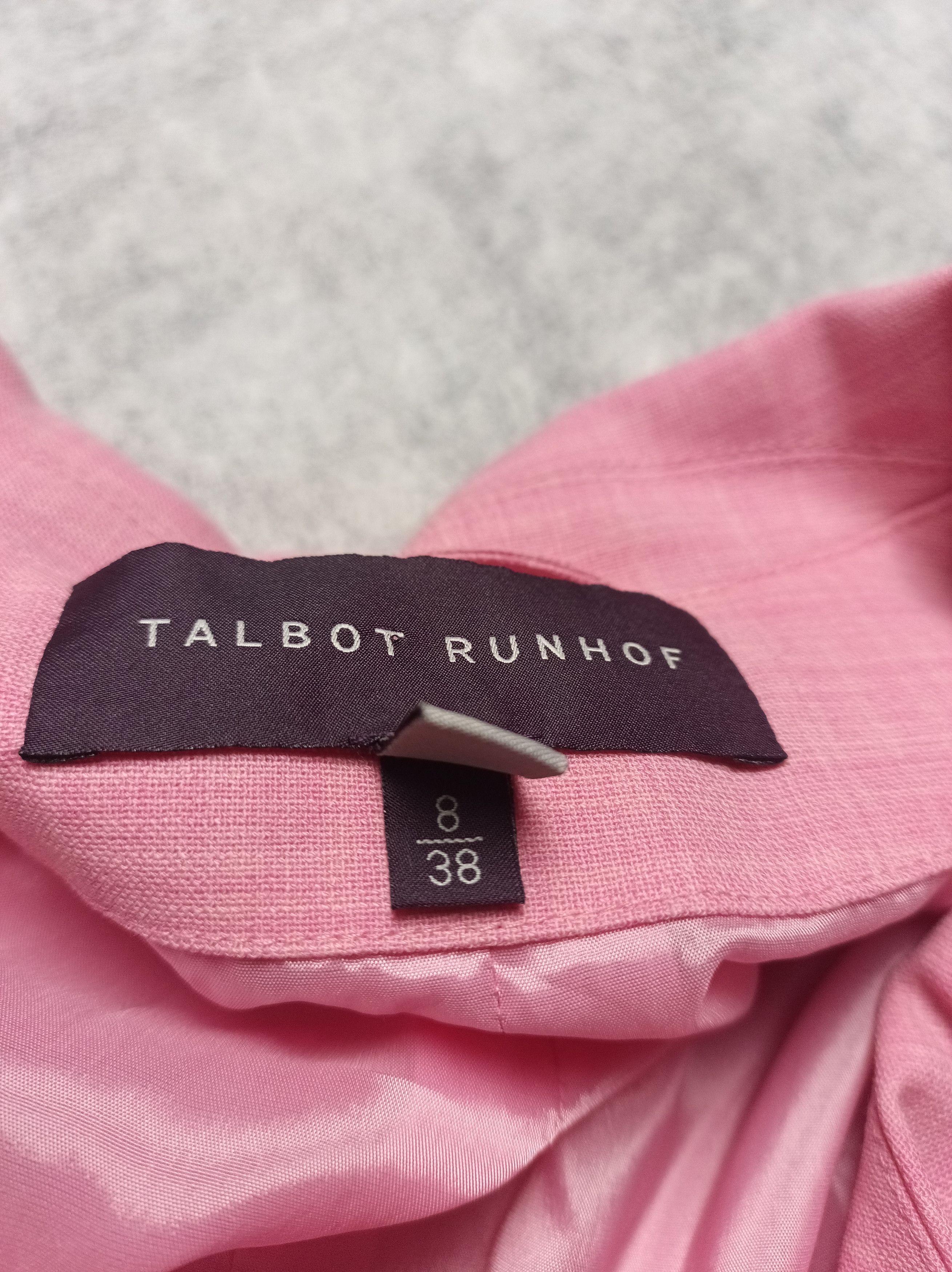 Other Talbot Runhof Two-Button Cropped Jacket Pink EU 38 Size M / US 6-8 / IT 42-44 - 7 Thumbnail