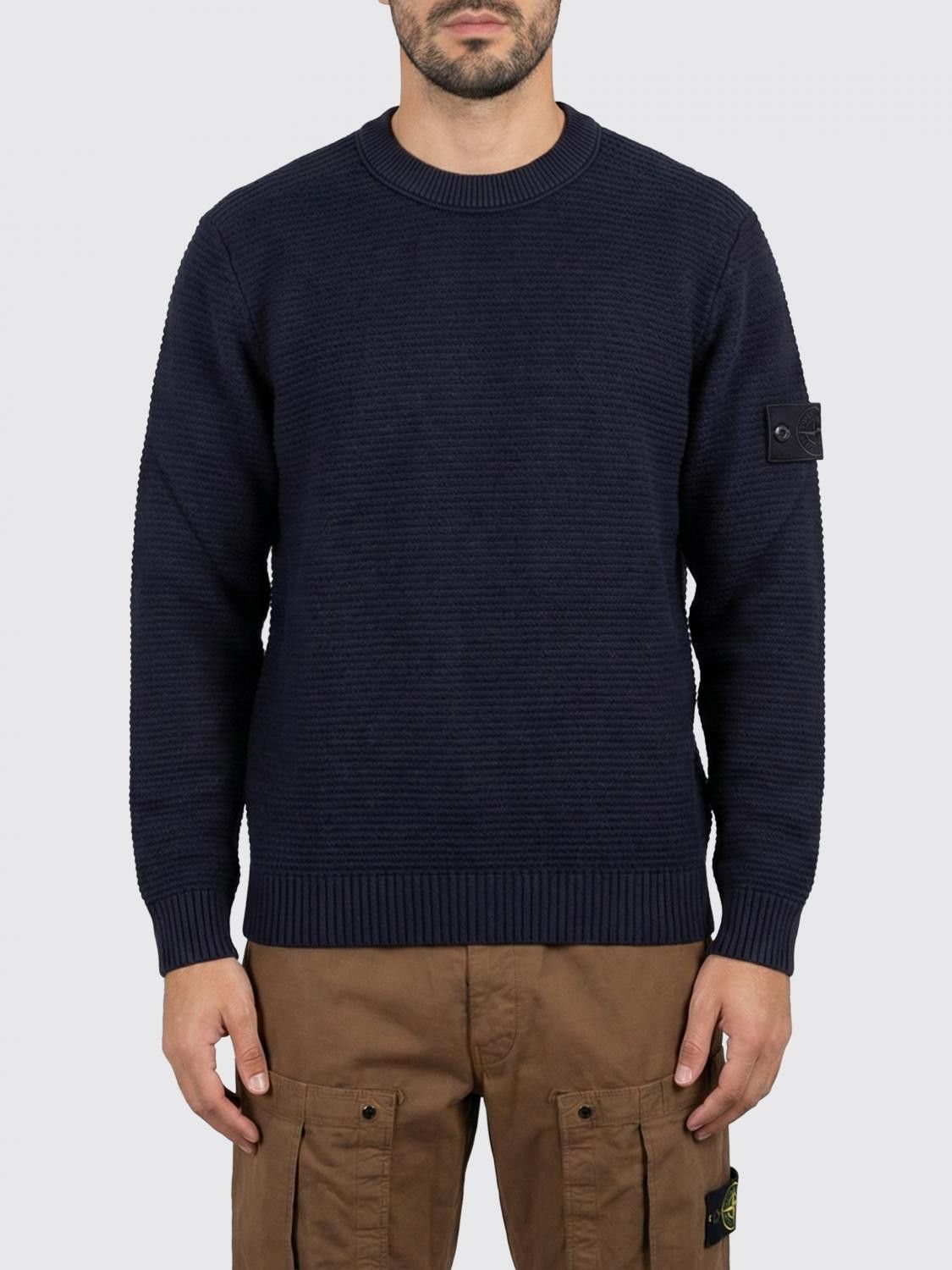 Stone Island Stone Island Sweater Men Blue Size US L / EU 52-54 / 3 - 1 Thumbnail