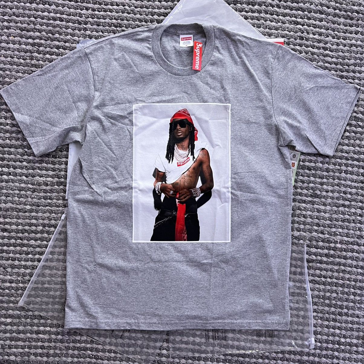 Supreme Supreme Playboy Carti photo tee Size US M / EU 48-50 / 2 - 3 Thumbnail