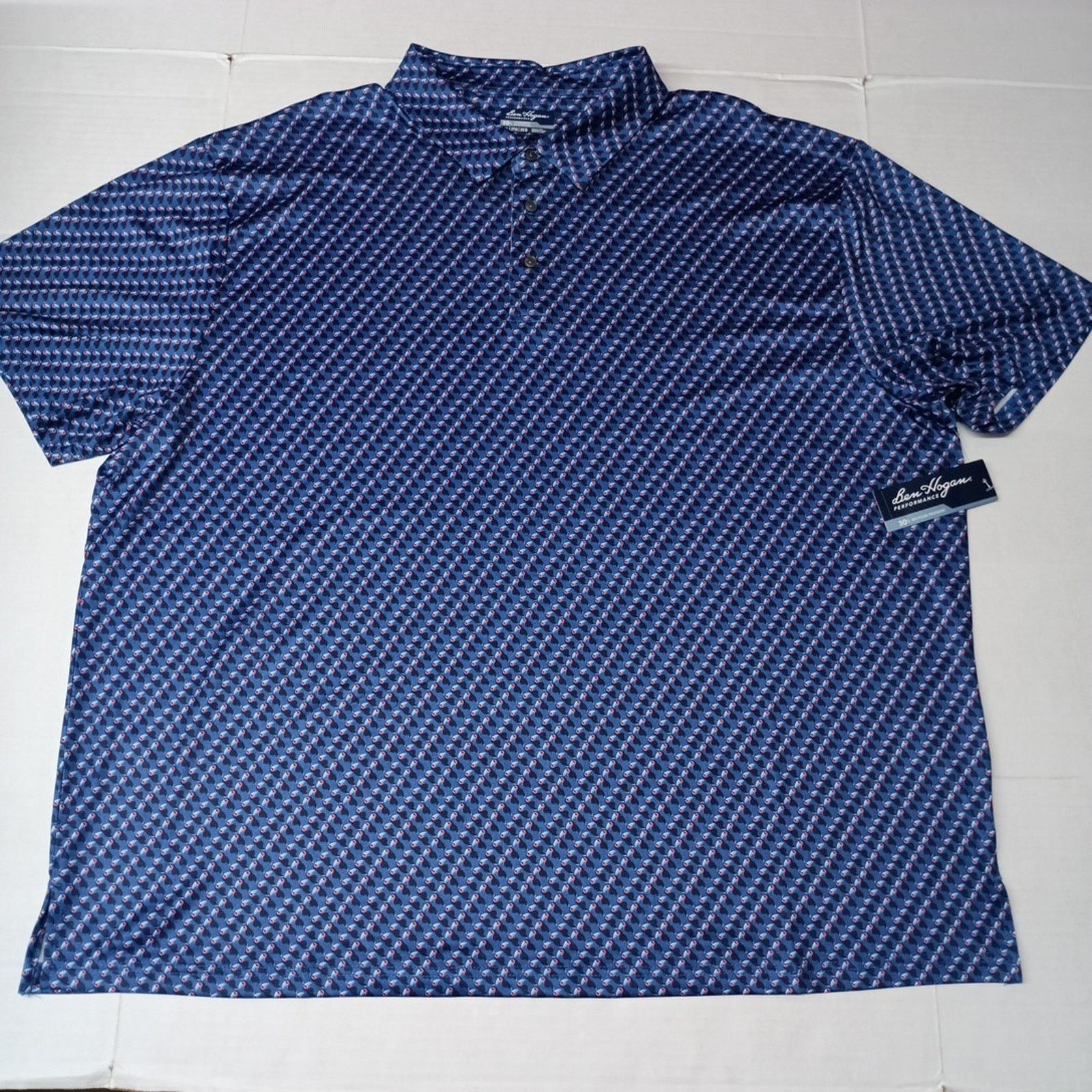 Other Ben Hogan Performance Polo Shirt Men's Size 3XL 54/56 Blue Size US XXL / EU 58 / 5 - 1 Thumbnail