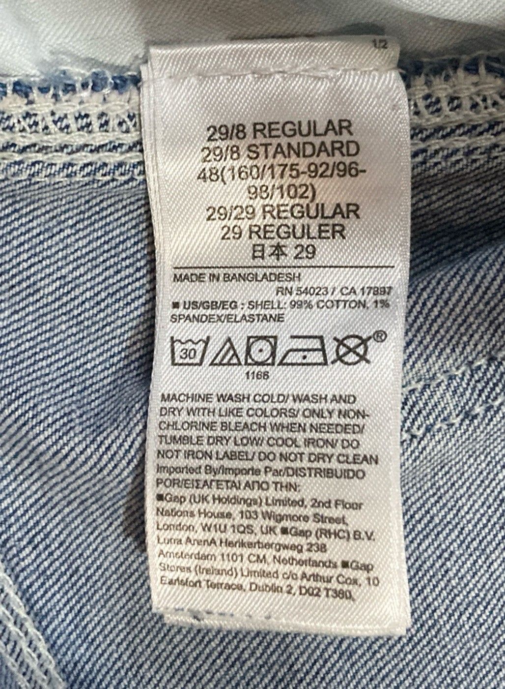 Gap Y2K Gap 90s Loose Carpenter Denim Jeans Mens Size 29 8R Size US 29 - 11 Thumbnail