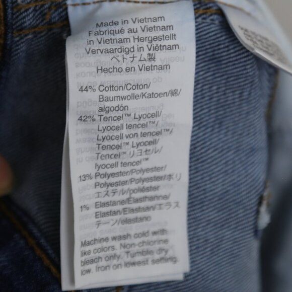 Madewell Madewell 10" High-Rise Skinny Raw Hem Denim Jeans Size 29 Size 29" - 5 Thumbnail