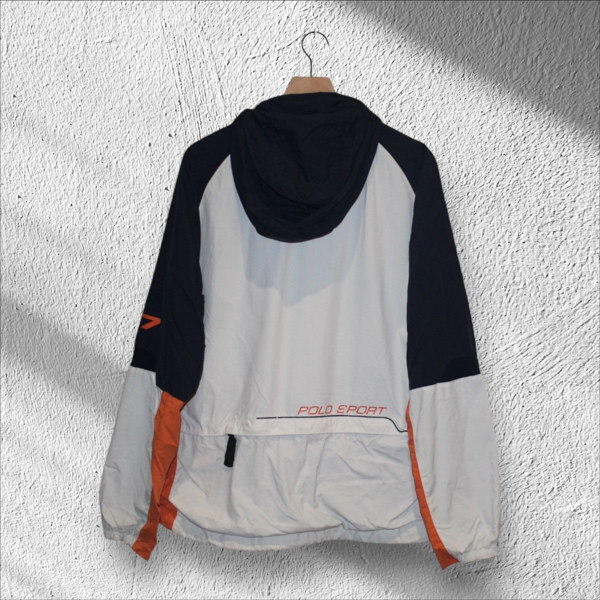 Polo Ralph Lauren × Vintage Vintage Polo Sport Tech Windbreaker Jacket Size US L / EU 52-54 / 3 - 2 Thumbnail