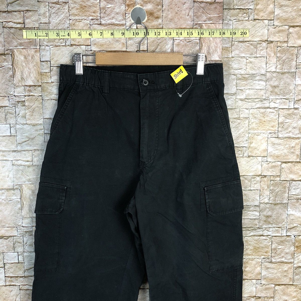 Japanese Brand Uniqlo Dark Blue Cargo Multipocket Pants #A445 Size US 28 / EU 44 - 3 Thumbnail