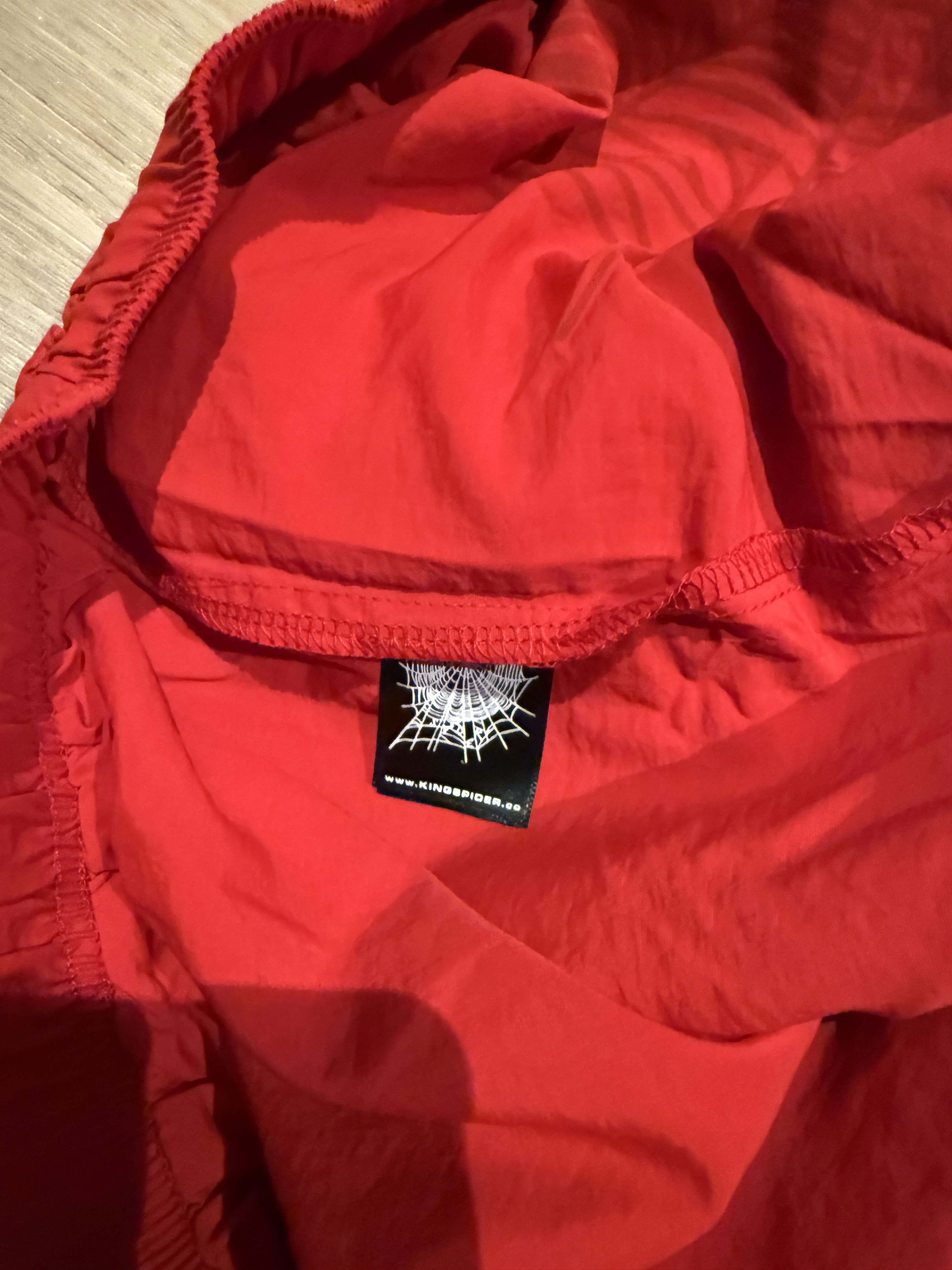 Sp5der Sp5der Red OG Web Double Layer Shorts Size US 32 / EU 48 - 9 Thumbnail