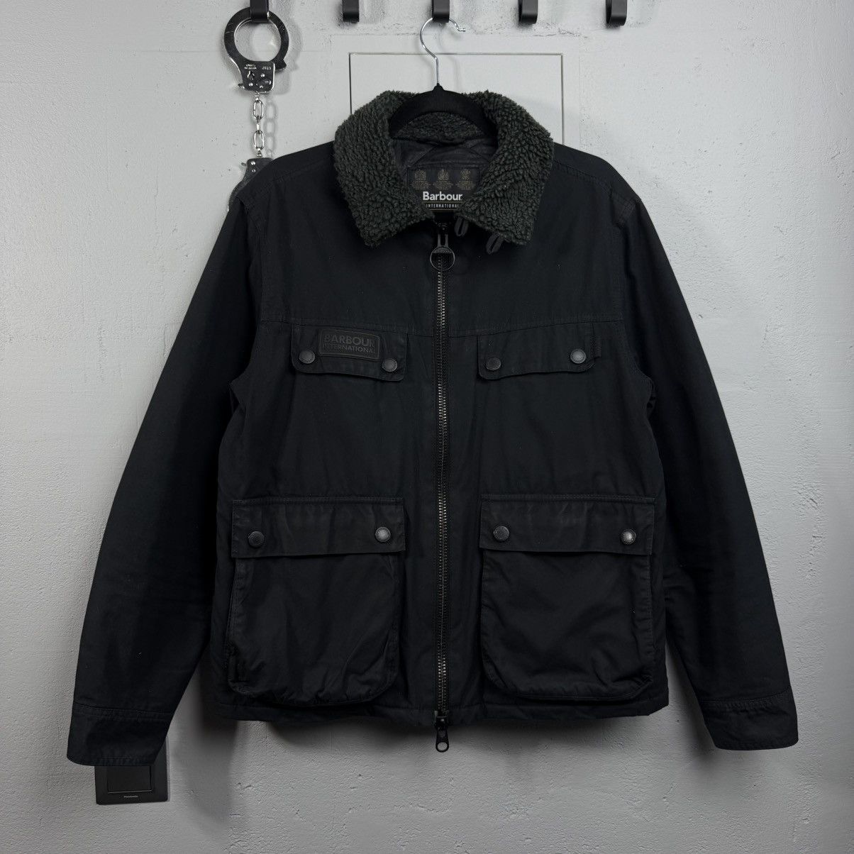 Belstaff Vintage Belstaff Waxed International Binder Jacket Size US L / EU 52-54 / 3 - 1 Thumbnail
