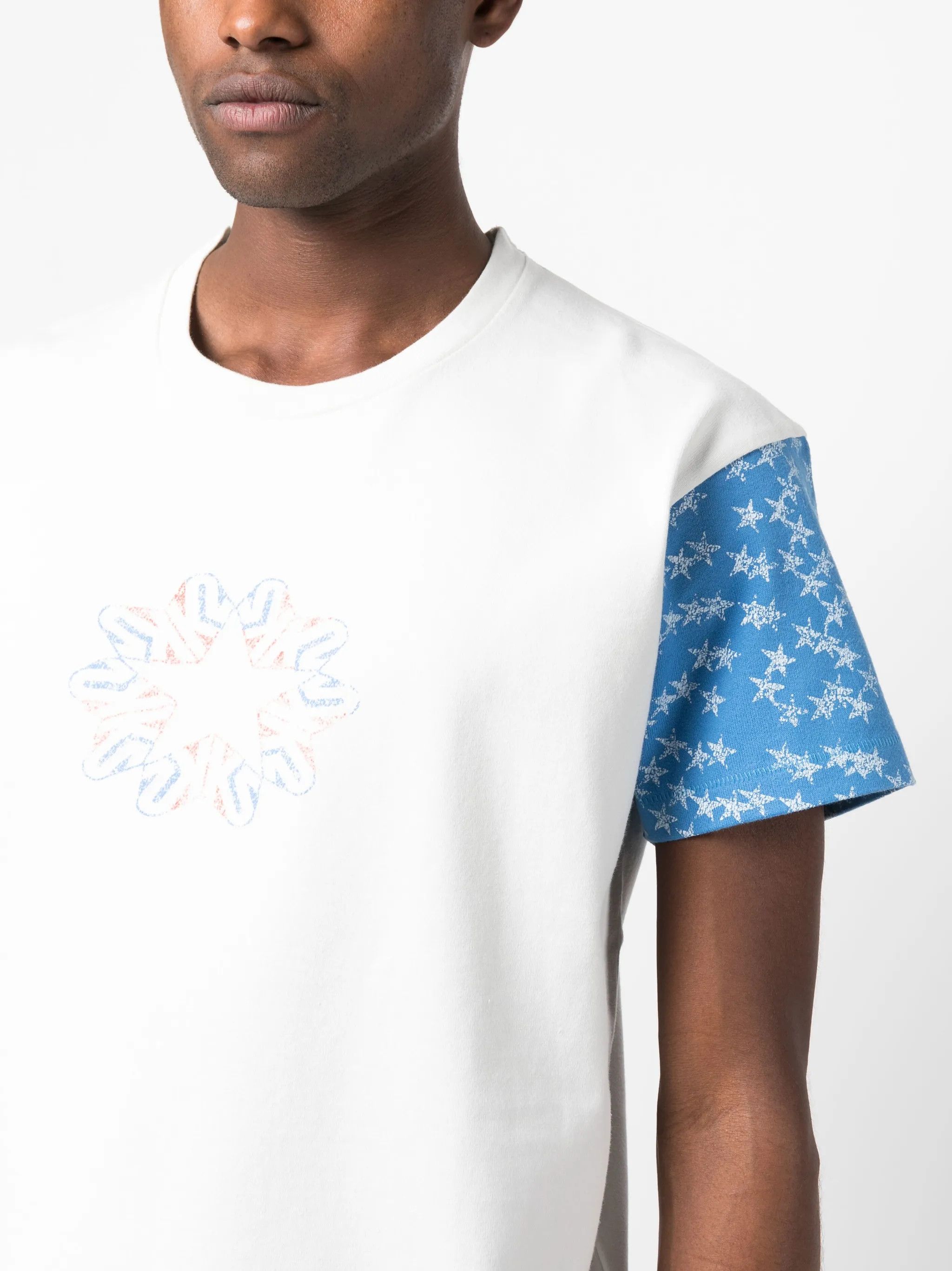 ERL o1y0125 T-Shirt in White/Blue Size US S / EU 44-46 / 1 - 4 Thumbnail