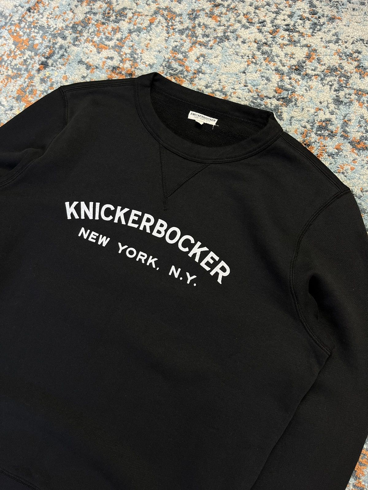 Knickerbocker Mfg Co × Vintage Knickerbocker MFG New York spellout arch logo sweatshirt Size US S / EU 44-46 / 1 - 3 Thumbnail