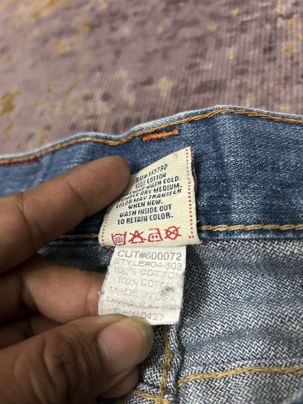 True Religion Vintage True Religion Distressed Flare Jeans Size US 31 - 18 Thumbnail