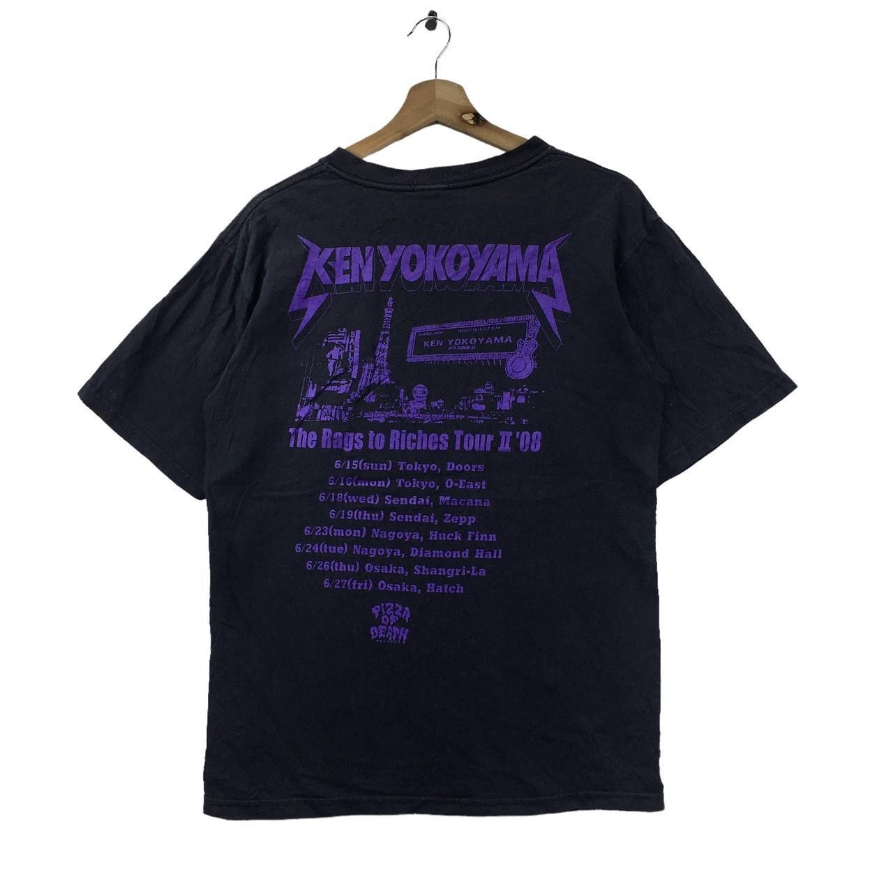 Vintage Vtg KEN YOKOYAMA PUNK Pizza Of Death Records Tee Shirt Size US M / EU 48-50 / 2 - 4 Thumbnail