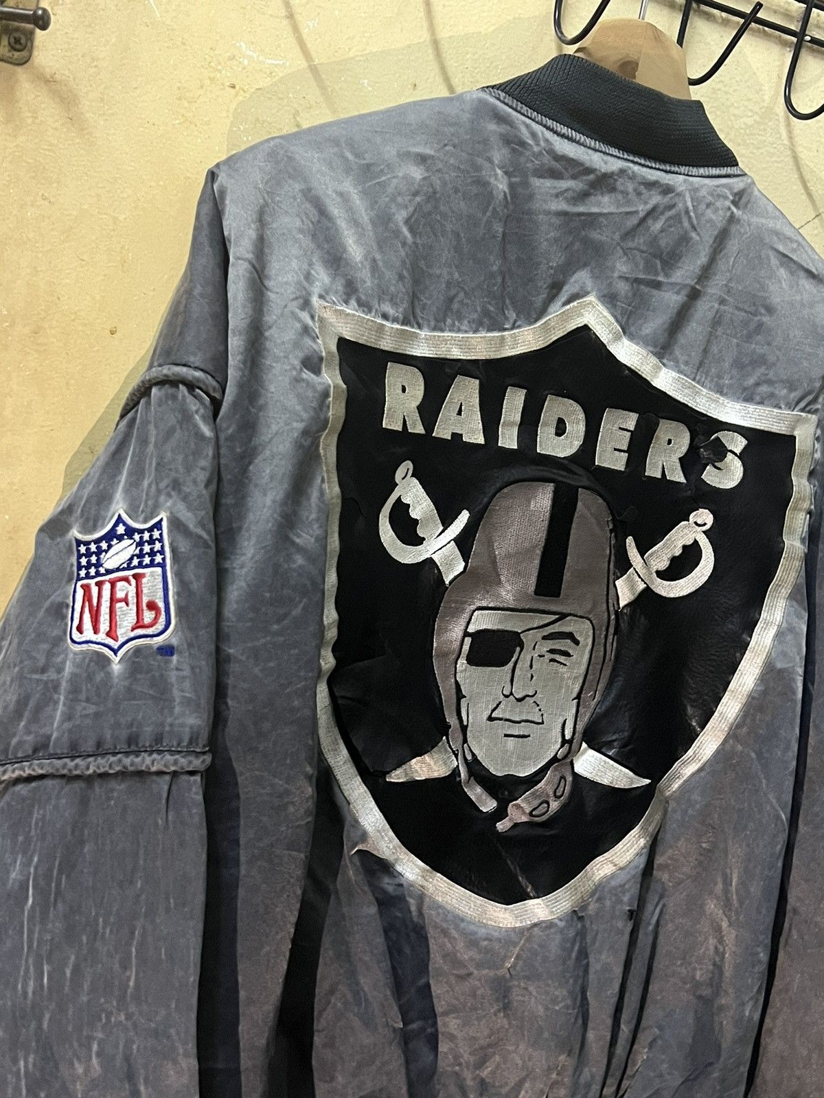 NFL NFL Raiders officials east point varsity snap button jackets Size US L / EU 52-54 / 3 - 5 Thumbnail