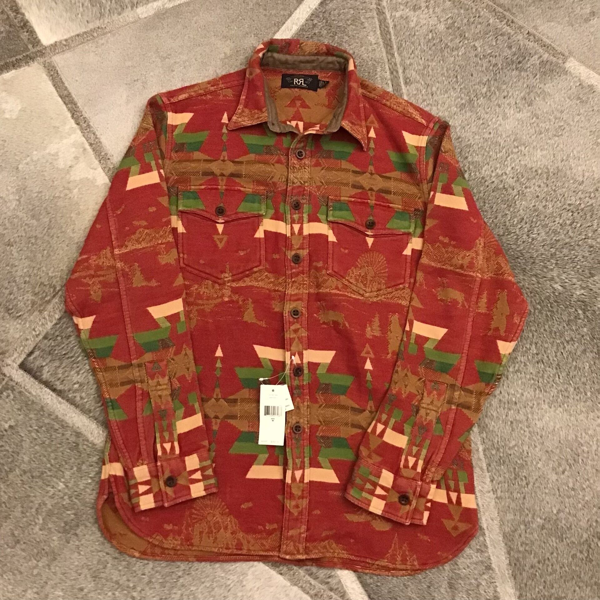RRL Ralph Lauren RRL Ralph Lauren Colorful Shirt Size US M / EU 48-50 / 2 - 1 Thumbnail