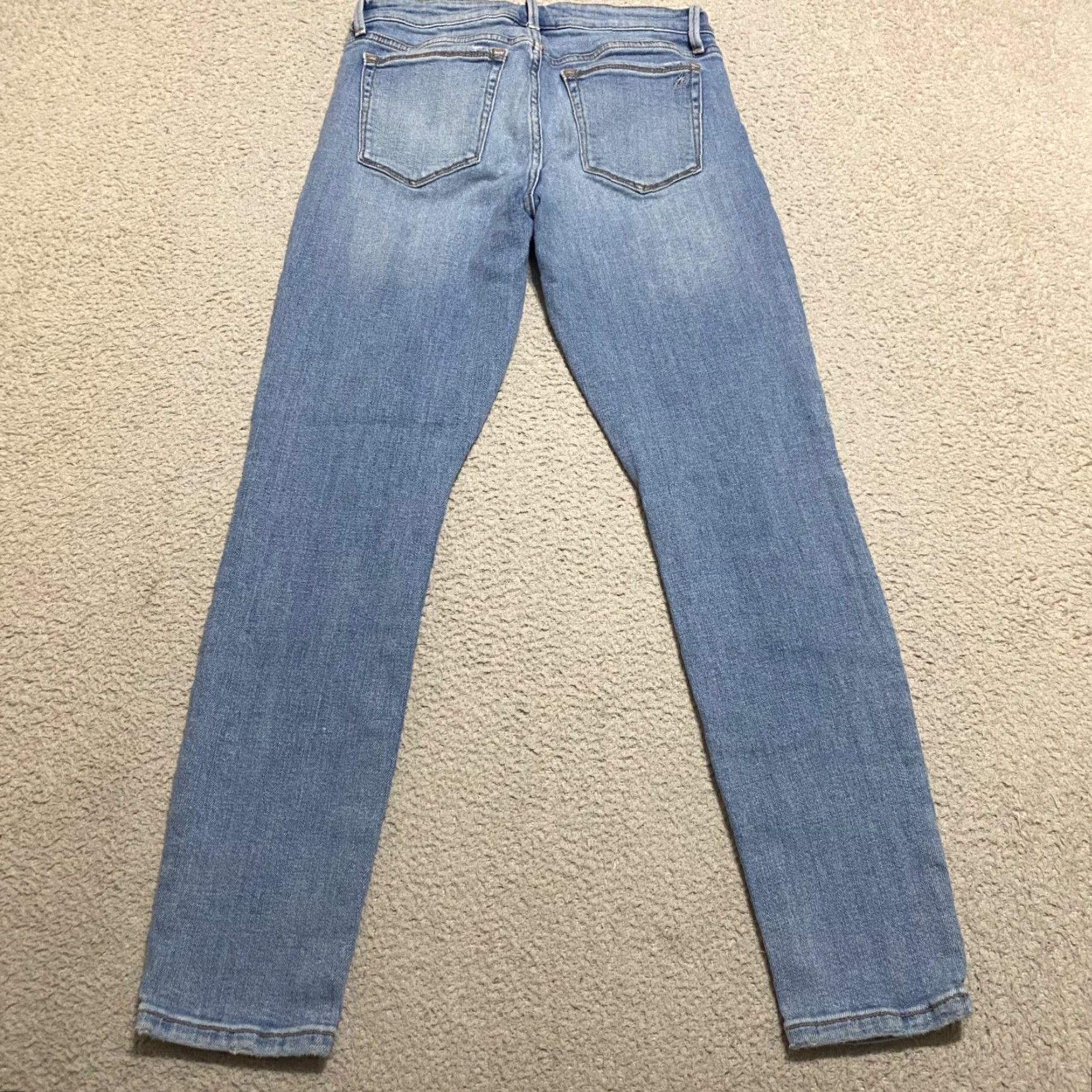Sam Edelman Sam Edelman Jeans 27 Blue Denim Medium Wash Kitten Mid Rise Skinny Ankle Womens Slim 5-Pocket Design Clothing Accessories Vintage? No Size 27" / US 4 / IT 40 - 2 Thumbnail