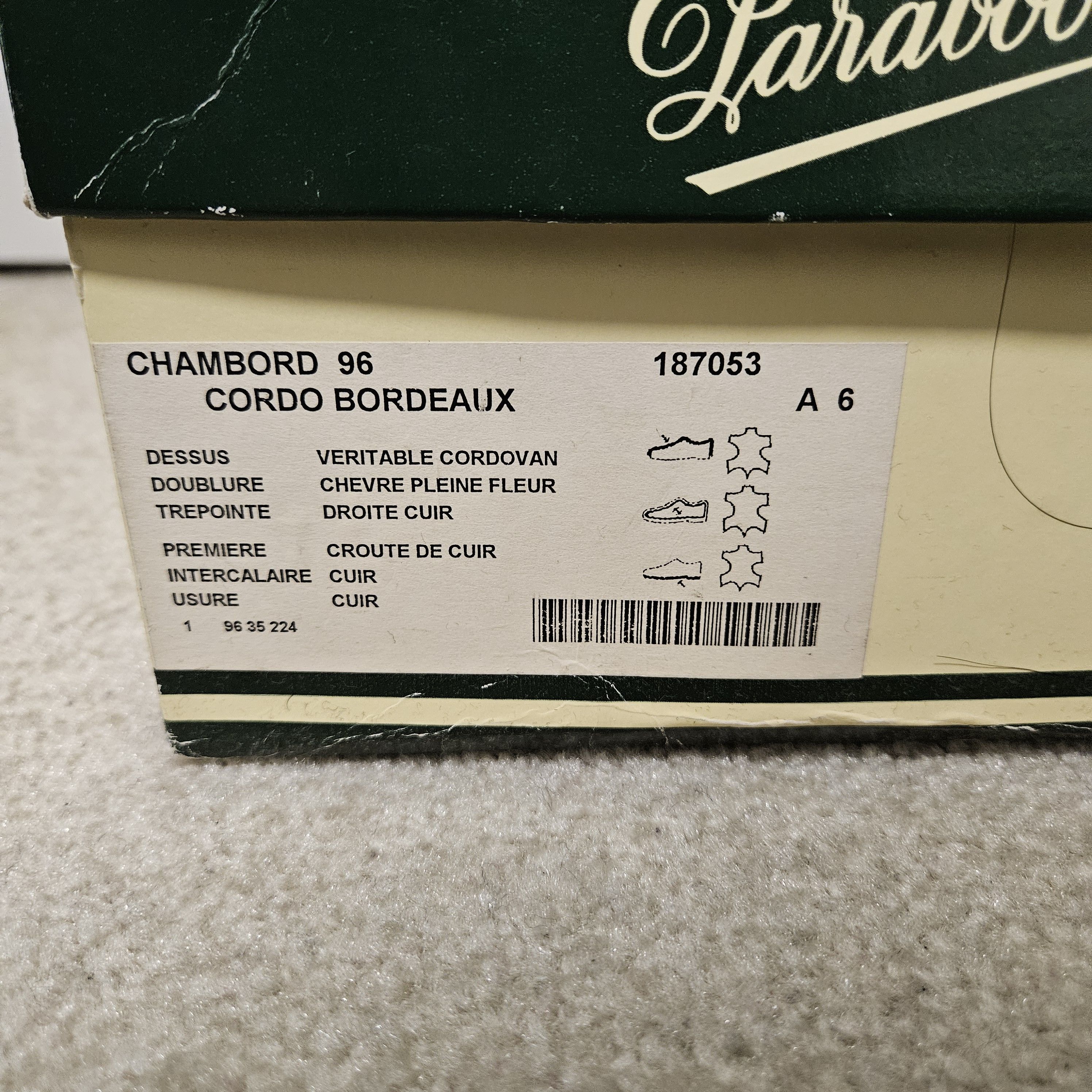 Paraboot Paraboot Chambord Shell Cordovan Size US 7 / EU 40 - 8 Thumbnail