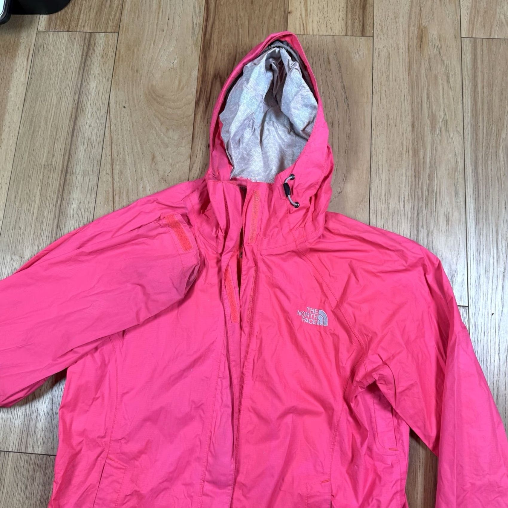 The North Face The North Face Jacket Womens Small Logo Full Zip Hyvent 2.5L Windbreaker Raincoat Pink S Womens Size S / US 4 / IT 40 - 4 Thumbnail