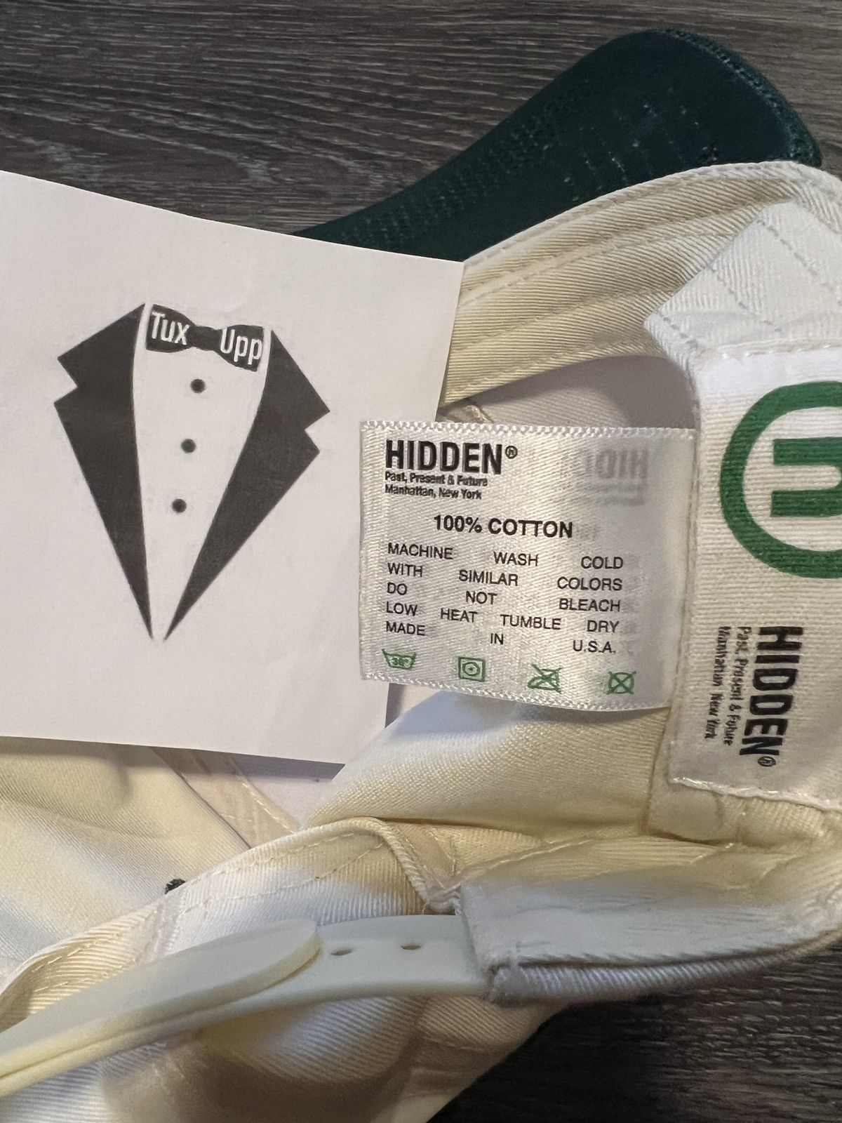 HIDDEN Hidden H Logo Snapback Cap Size ONE SIZE - 5 Thumbnail
