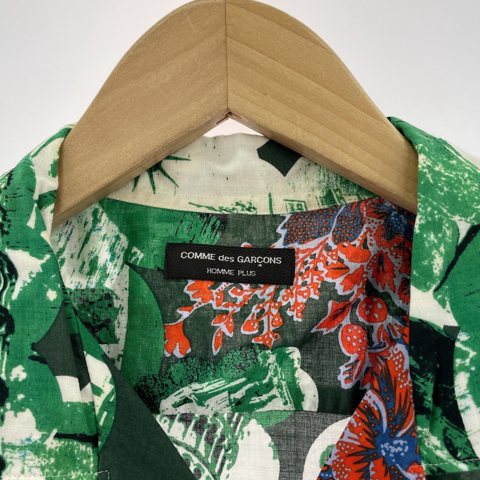 COMME des GARCONS HOMME PLUS 02SS Checkered Aloha Shirt