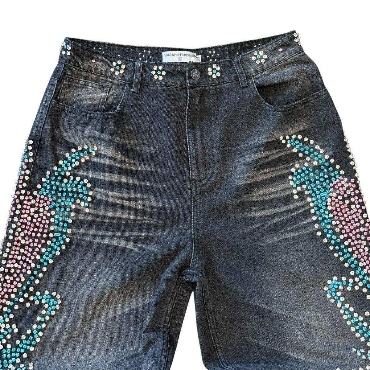 Vale Vale Forever Black Tsunami Denim Size US 30 / EU 46 - 2 Thumbnail
