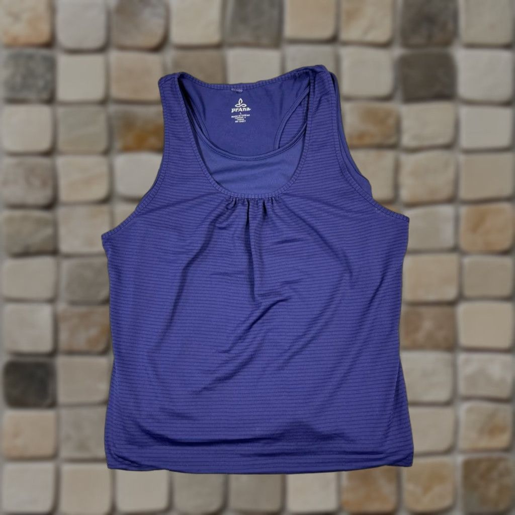 Prana prAna Shirt Womens Large Blue Tank Top Size L / US 10 / IT 46 - 1 Thumbnail