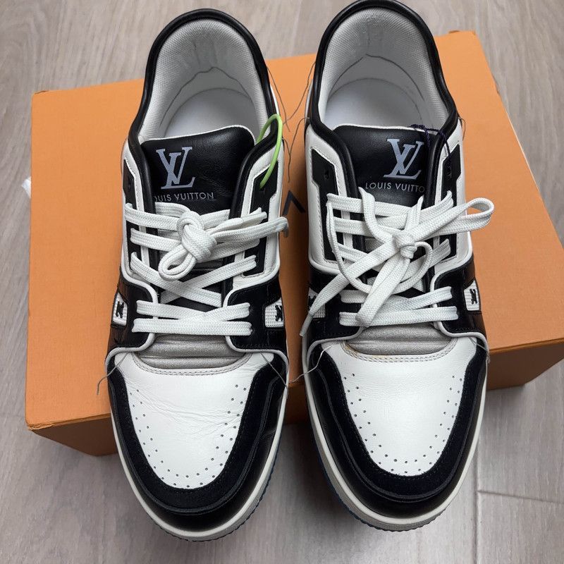 Louis Vuitton Louis Vuitton Trainer Low-Top Fashion Sneakers -2508 Size US 8 / EU 41 - 2 Thumbnail