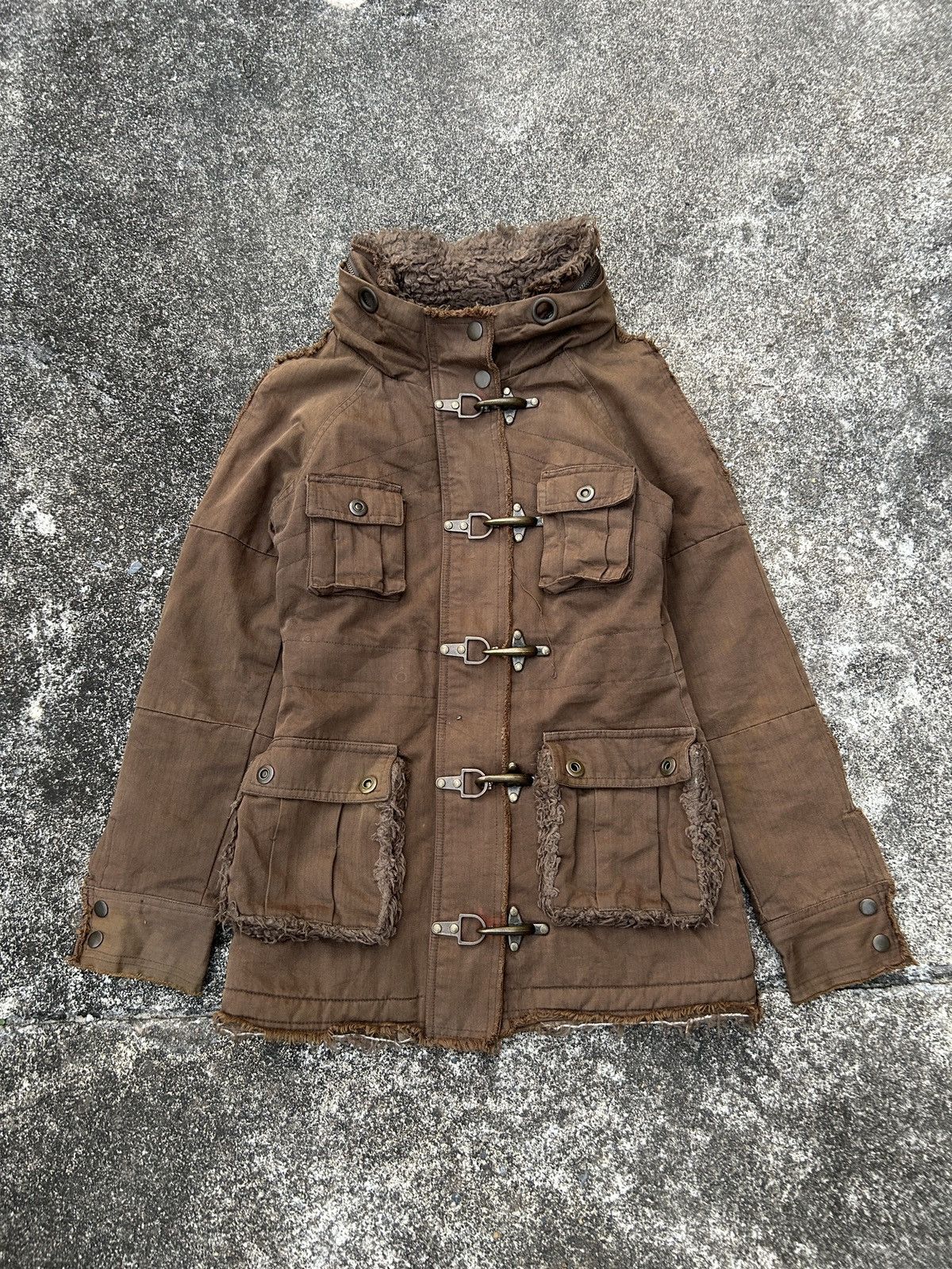 Japanese Brand 2000s Japanese Grunge Parka Jacket Size US M / EU 48-50 / 2 - 1 Thumbnail