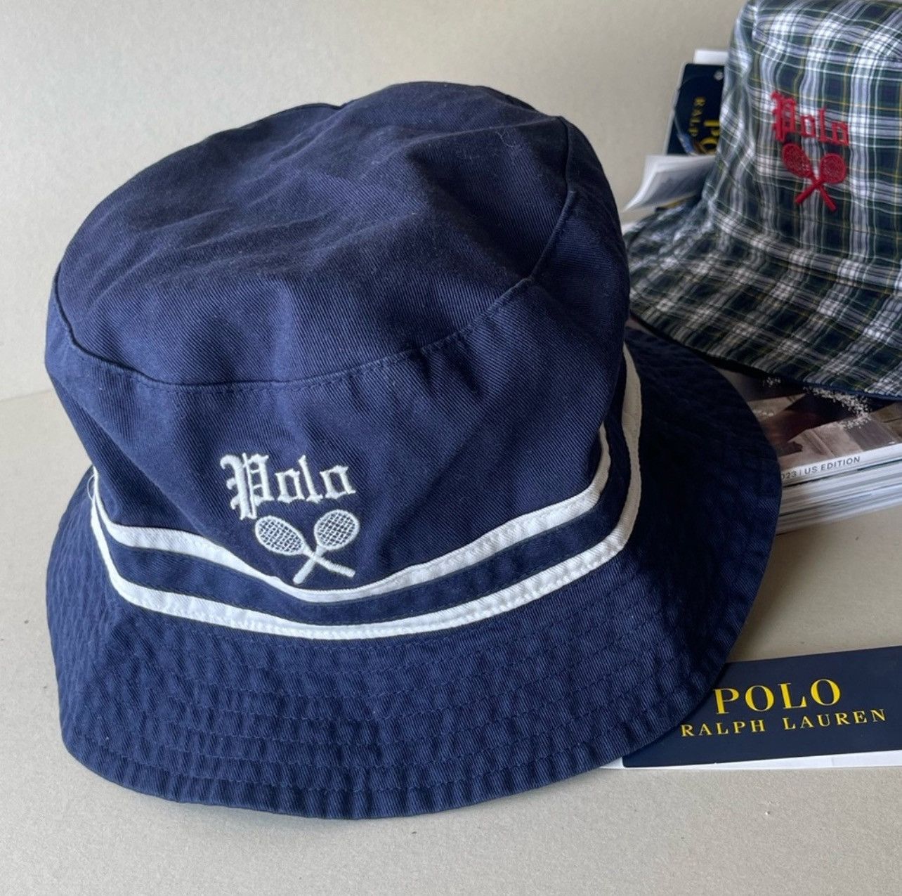 (new+tag) Polo Ralph Lauren bucket hat men/unisex size L/XL