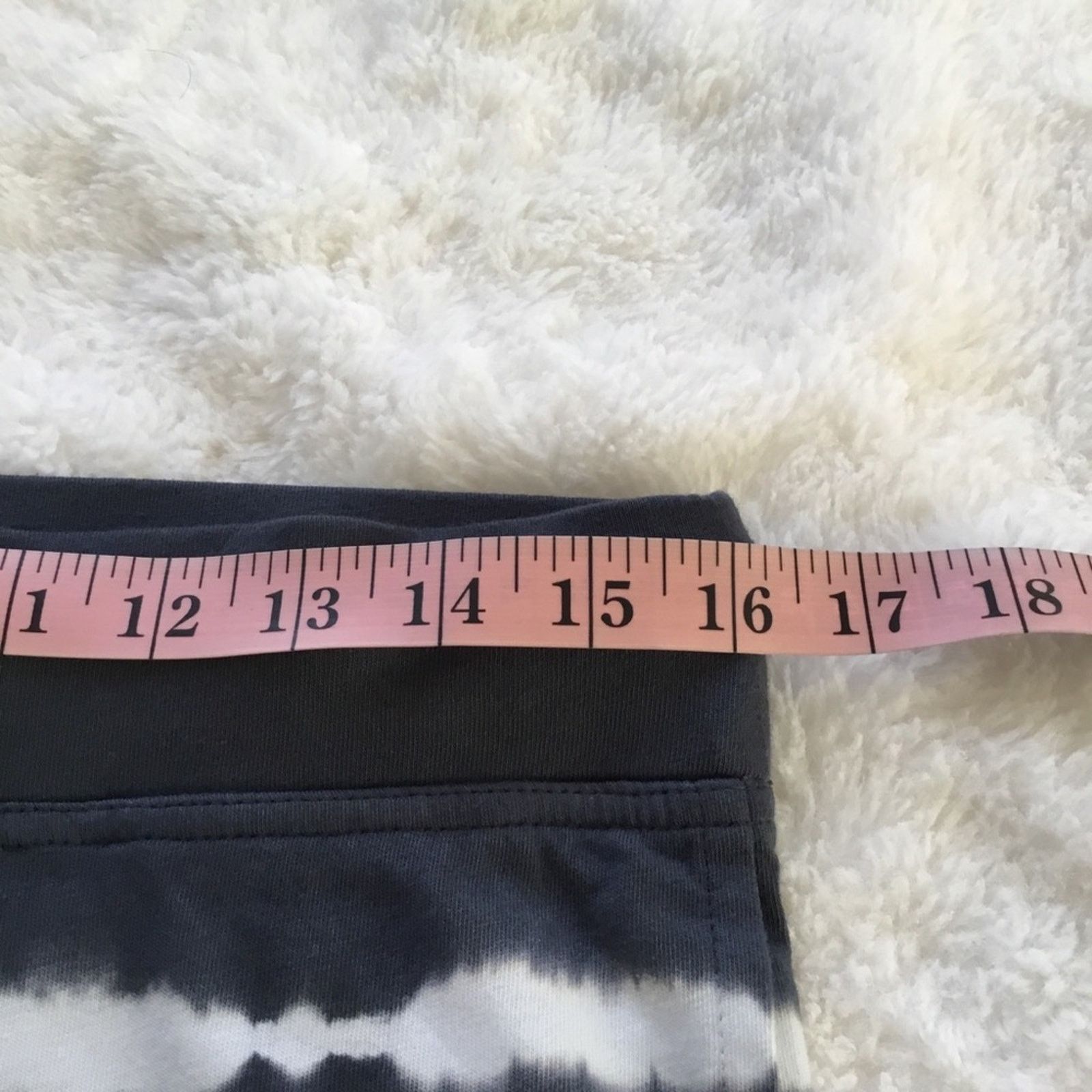 Other J. Jill Navy and White Tie-Dye Joggers Size 26" / US 2 / IT 38 - 10 Thumbnail