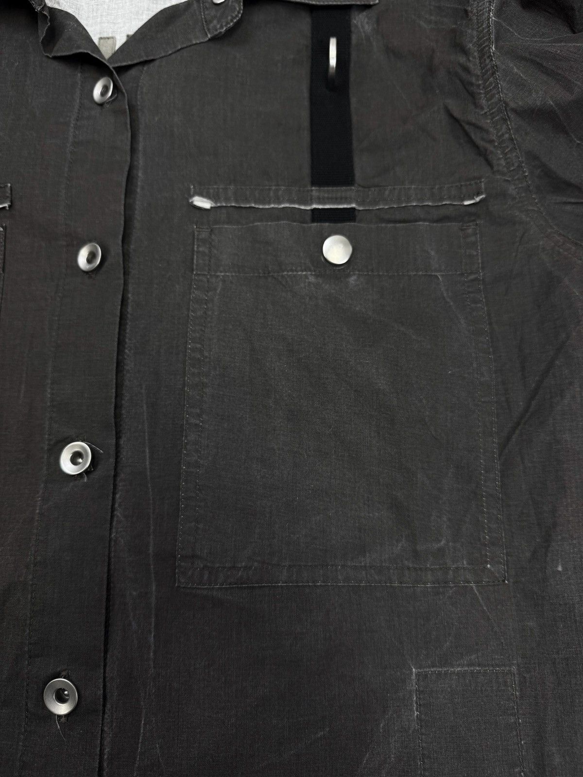 Rick Owens Rick Owens DRKSHDW Dark Dust Cargo Pocket Outershirt Size US S / EU 44-46 / 1 - 2 Thumbnail