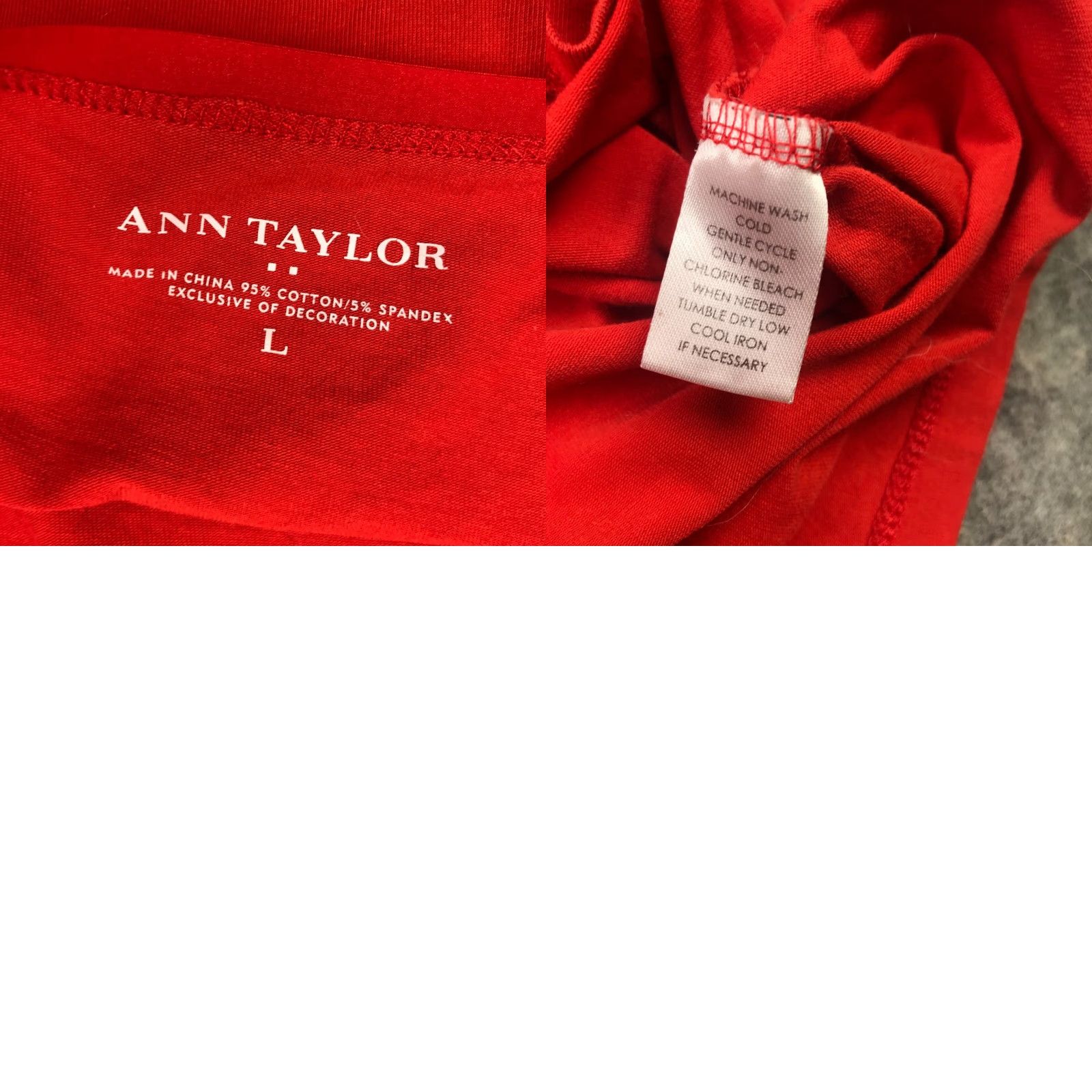 Ann Taylor Ann Taylor Shirt Womens Large Orange Halter Spaghetti Straps Stretch Top Womens Size L / US 10 / IT 46 - 8 Thumbnail