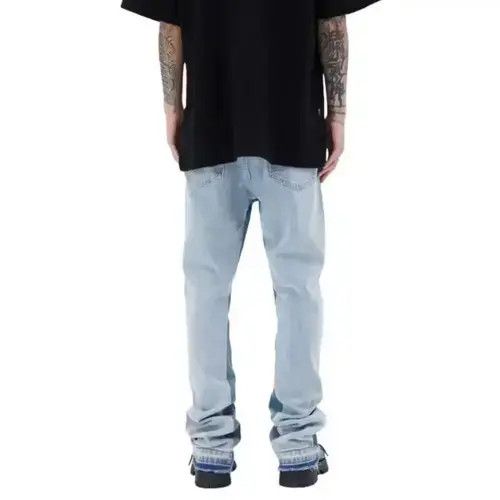 SKINNOSH Flared Blue Denim Jeans Size US 32 / EU 48 - 2 Thumbnail