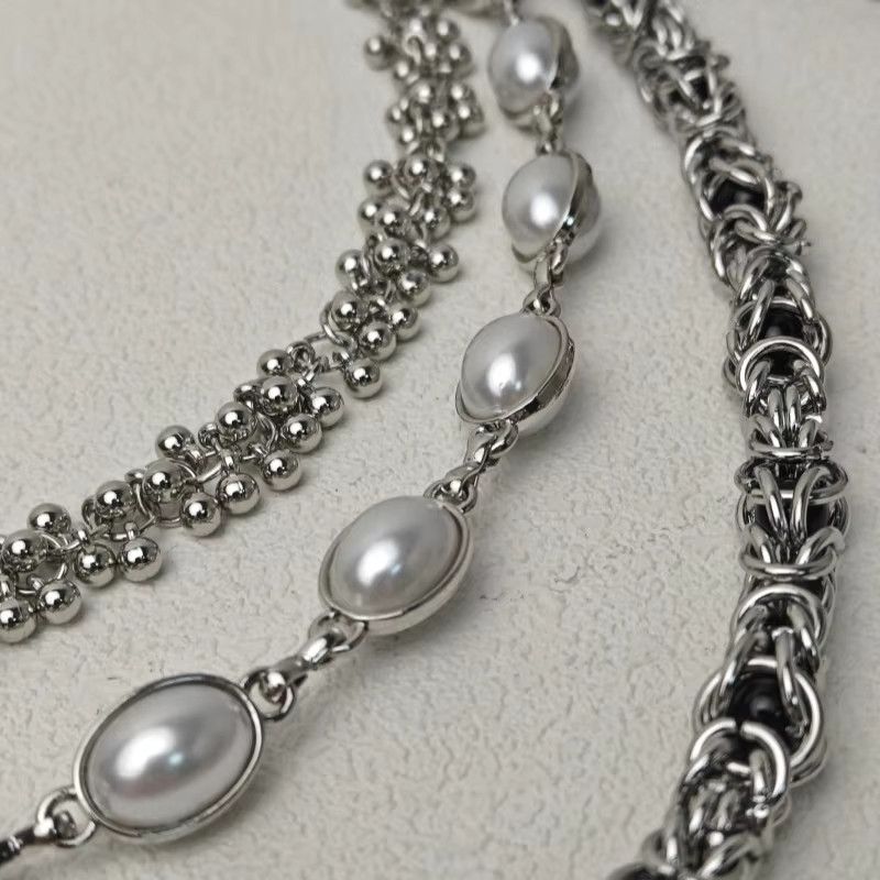 Jewelry Retro Marble Accessories Hip Rock y2k Pants Chain Size ONE SIZE - 3 Thumbnail