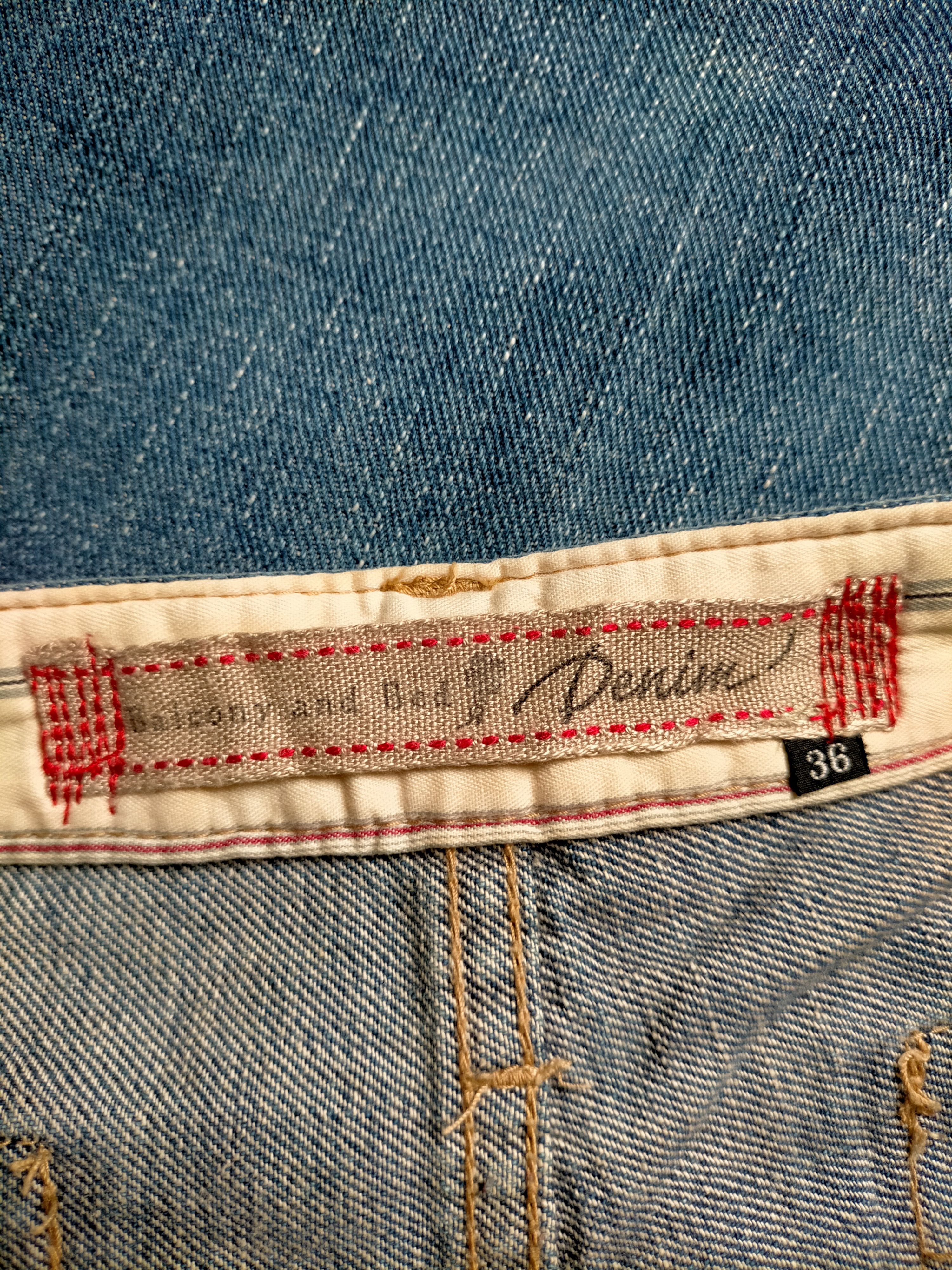 Hysteric Glamour Japanese Patchwork buckle back denim pants Size US 32 / EU 48 - 10 Thumbnail