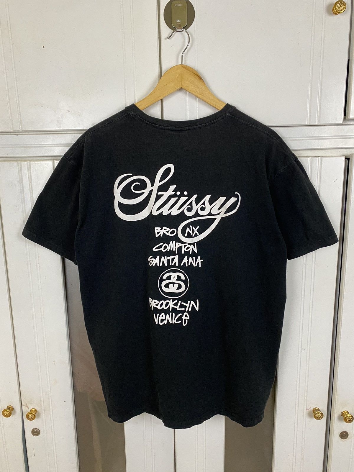 Stussy × Vintage Stussy Tour Tee Size US L / EU 52-54 / 3 - 2 Thumbnail