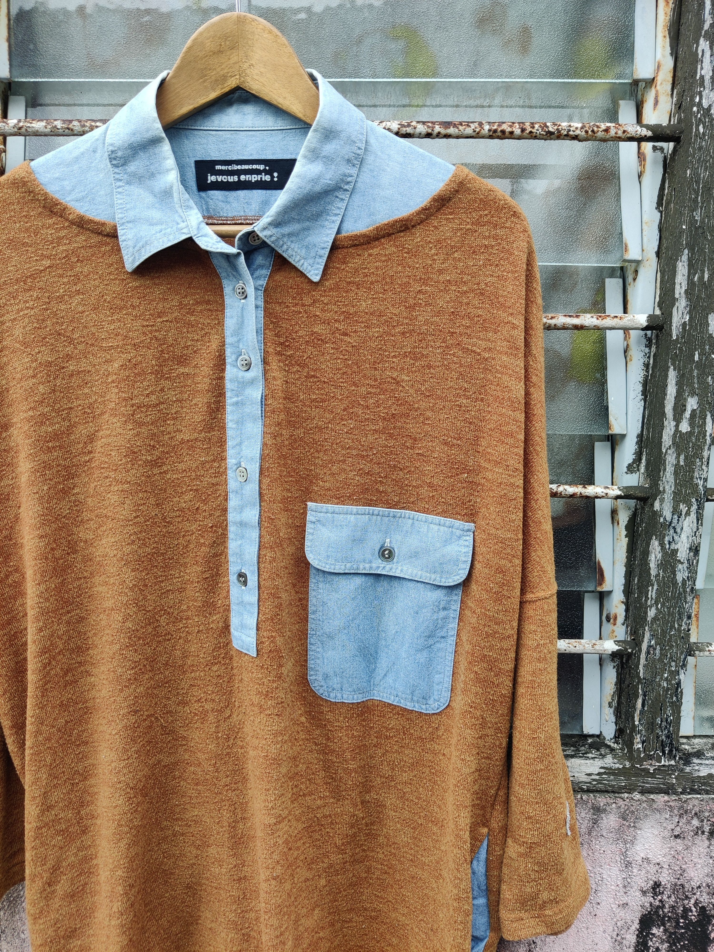 mercibeaucoup Vintage A-Net Mercibeaucoup Issey Miyake Pocket Shirt Size US L / EU 52-54 / 3 - 3 Thumbnail