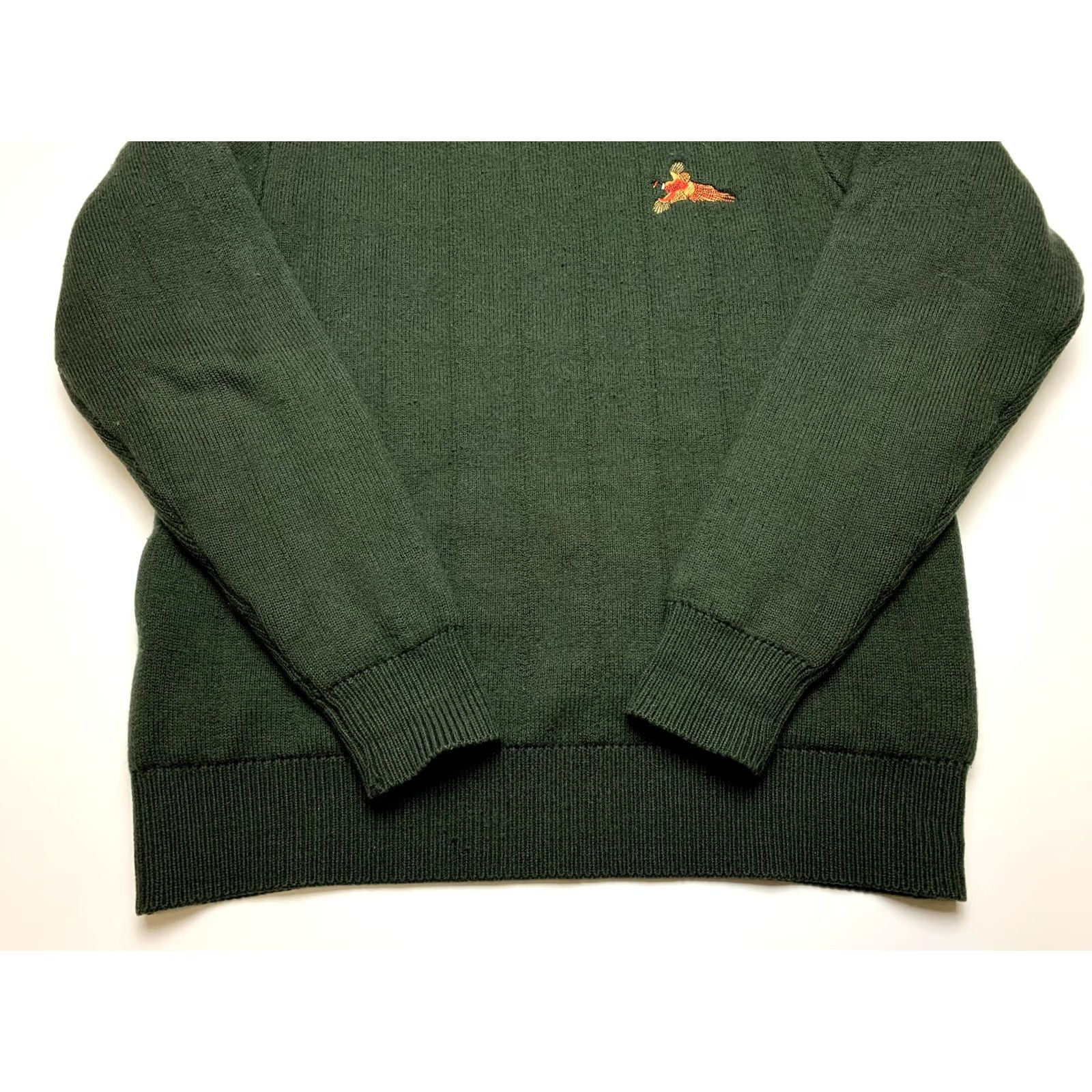 Vintage Rydale Knitted Warm Sweater Large Green Unisex Adults Pullover Knit Shirt Archives Ladies Mens Girls Boys Size US L / EU 52-54 / 3 - 7 Thumbnail