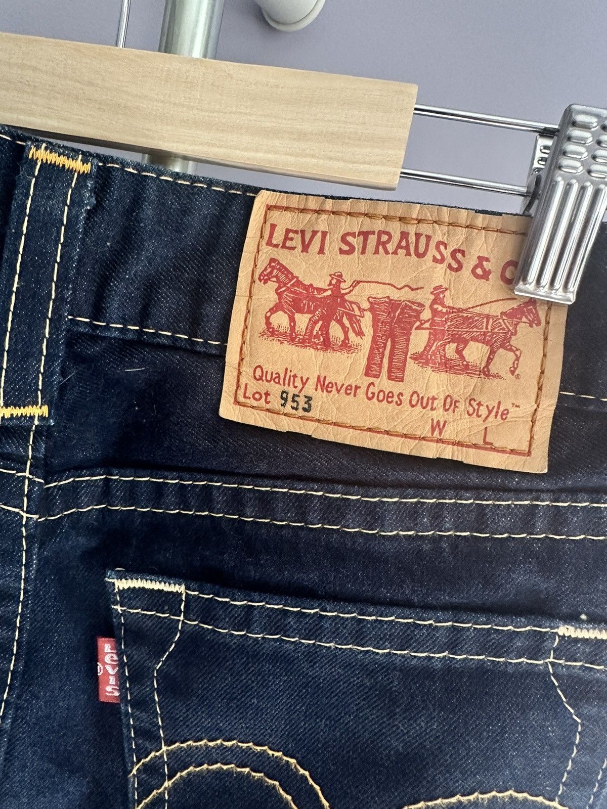 Levi's × Levi's Vintage Clothing × Vintage Vintage Levis Skirt In Women's Vintage Skirts Size 26" / US 2 / IT 38 - 4 Thumbnail