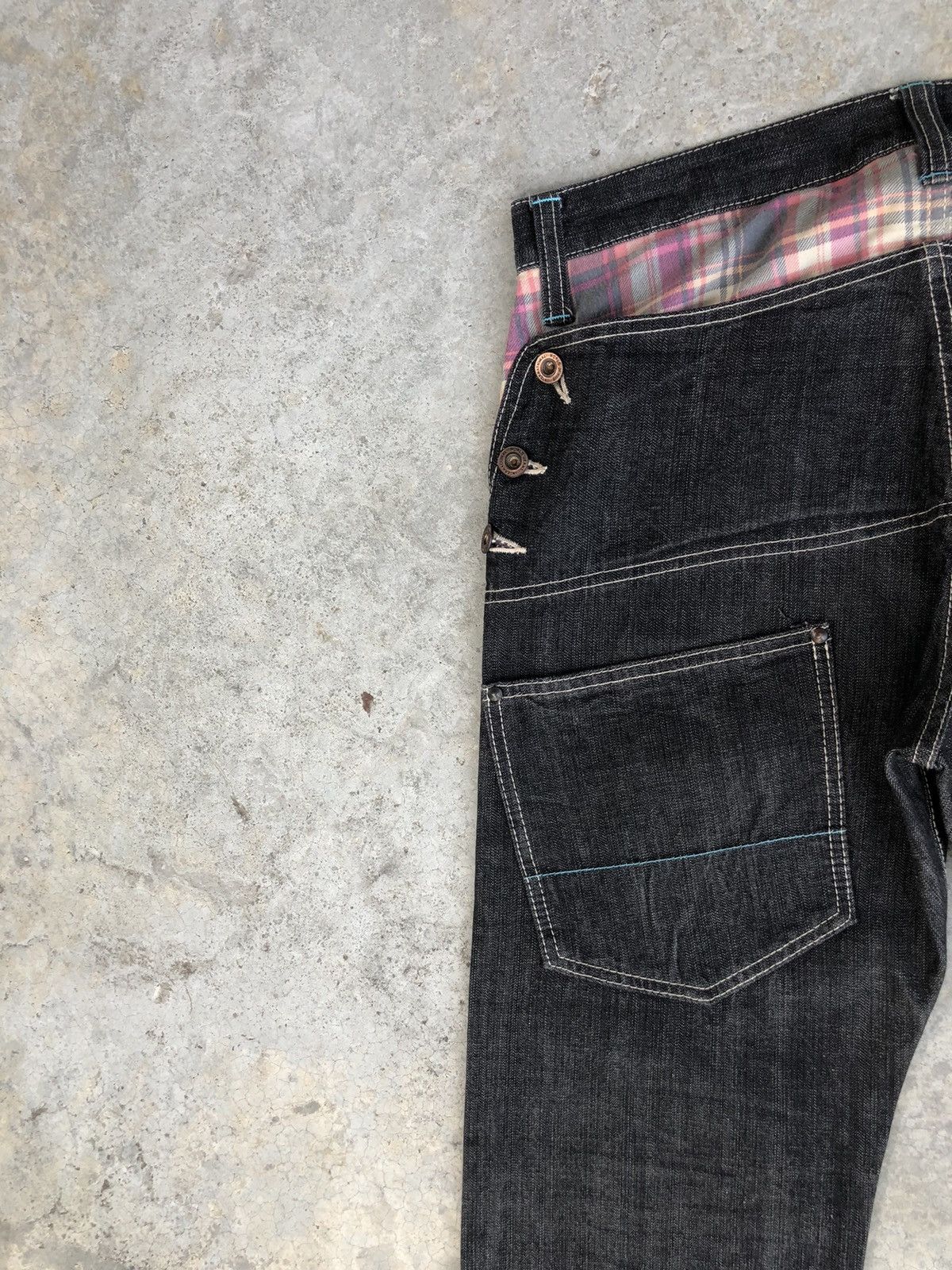 Japanese Brand Japanese Concave attempt Distressed Jeans Size US 32 / EU 48 - 11 Thumbnail